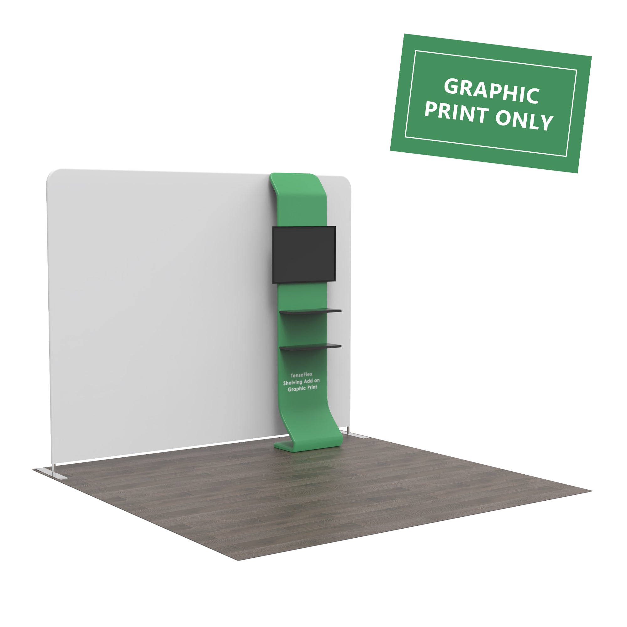 TenseFlex Waterfall Graphic Print - QuickShowDisplay