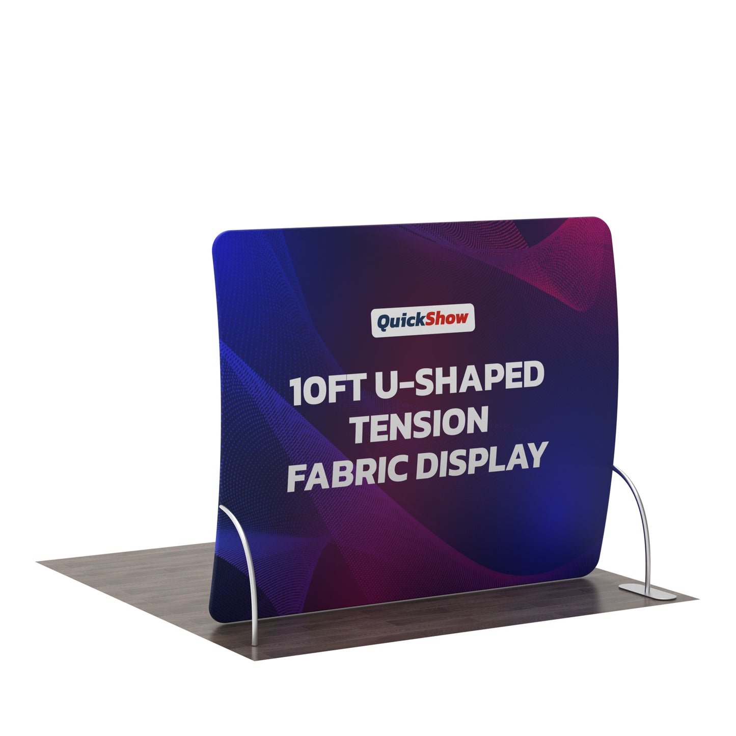 10ft U-Shaped Tension Fabric Display