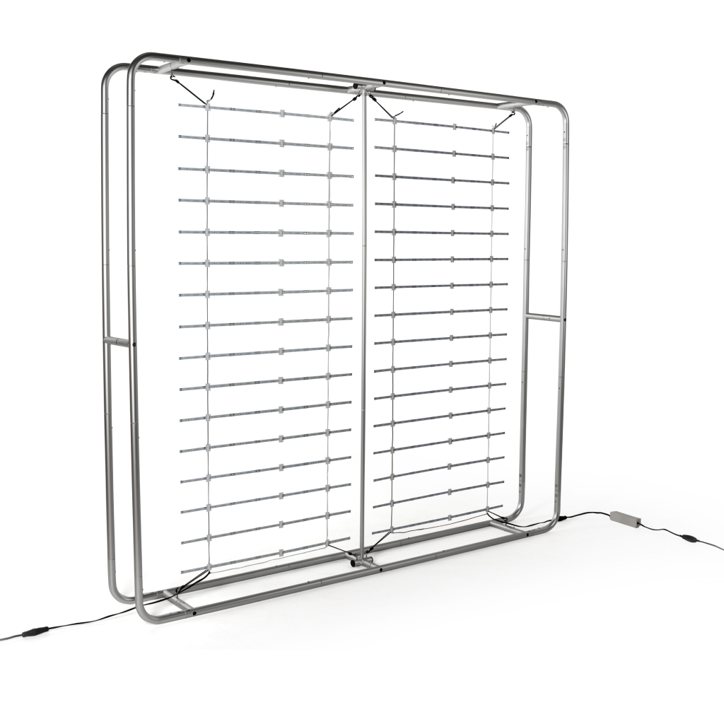 Custom 10ft Zip up Backlit Trade Show Display