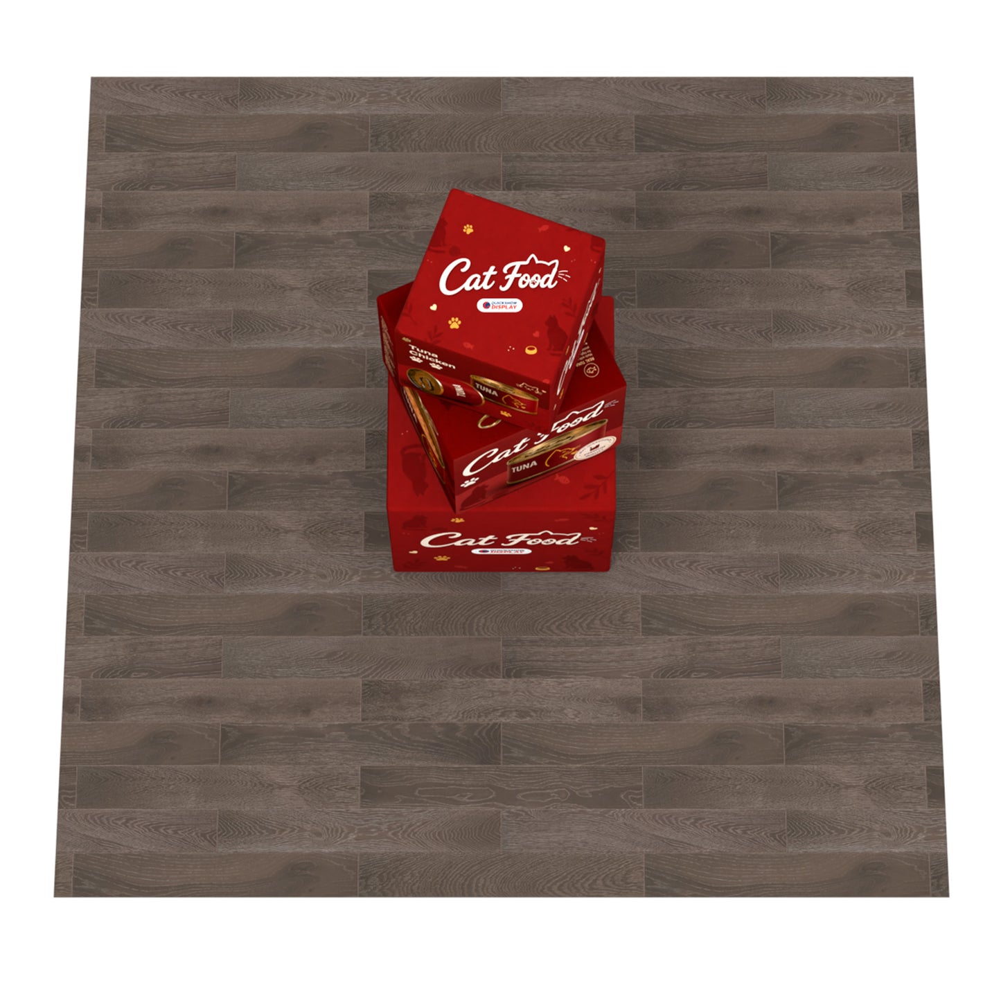 Fabric Display Cubes Kit B - QuickShowDisplay