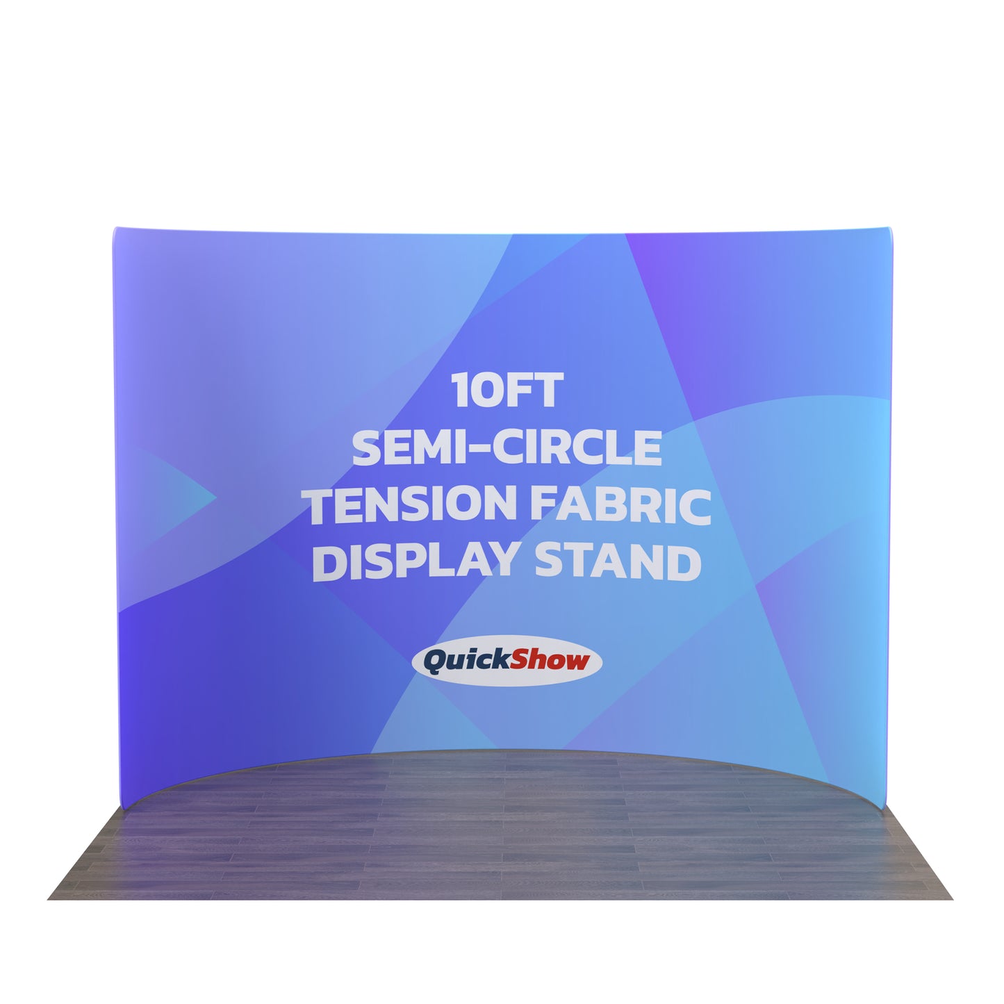 10ft Semi-Circle Tension Fabric Display Stand C