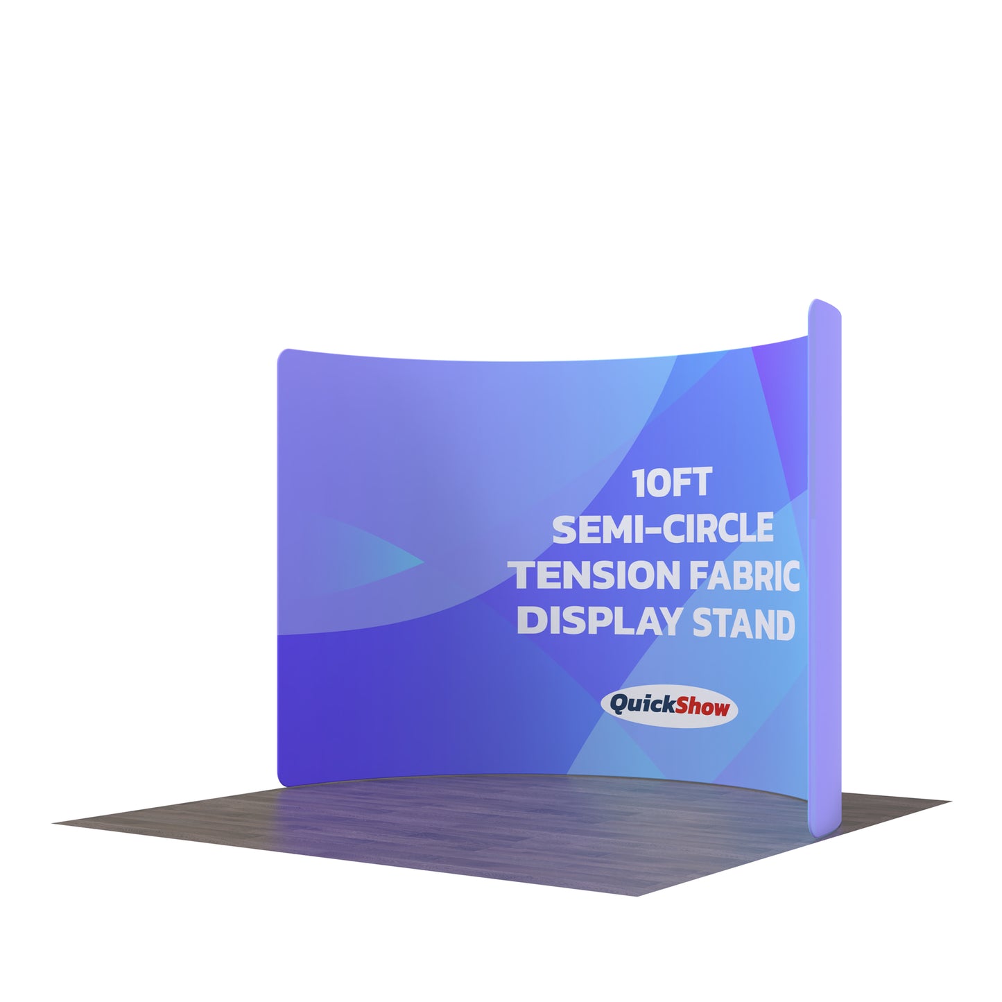 10ft Semi-Circle Tension Fabric Display Stand C