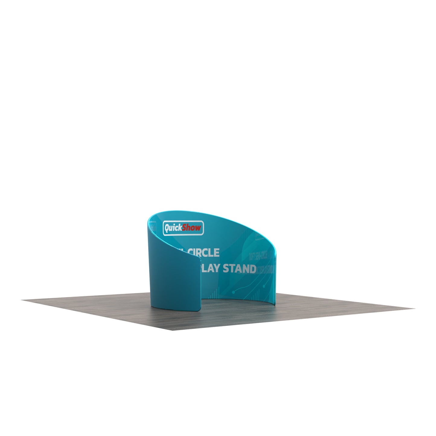 10ft Semi-Circle Tension Fabric Display Stand A