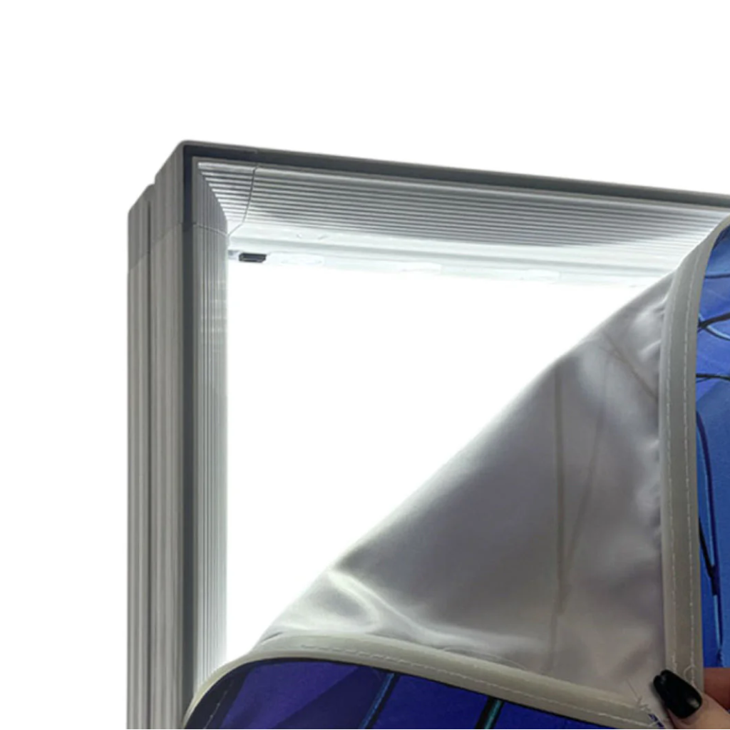 6.5ft Backlit SEG Lightbox Display