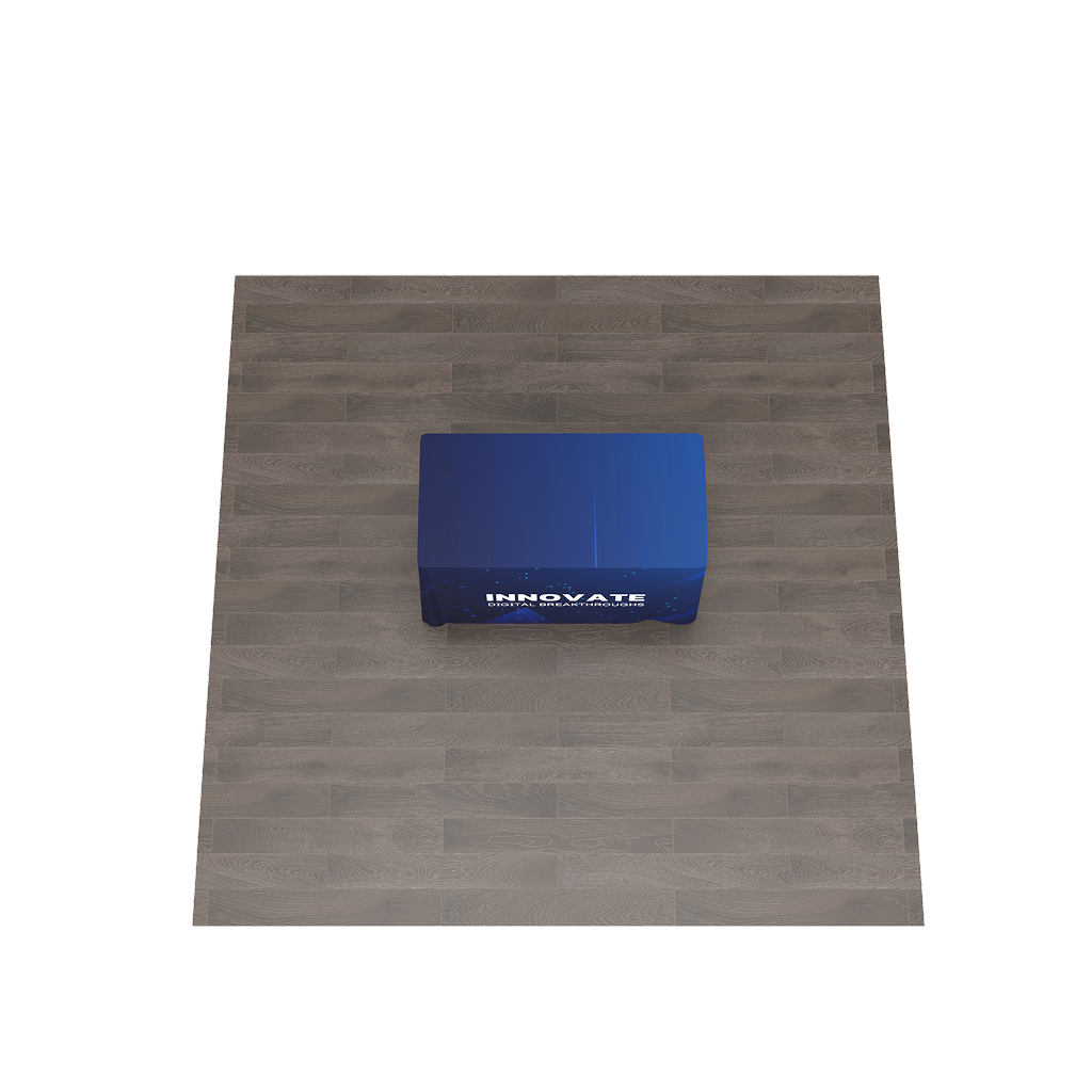 Custom 4ft Tablecloths - 4 Sided