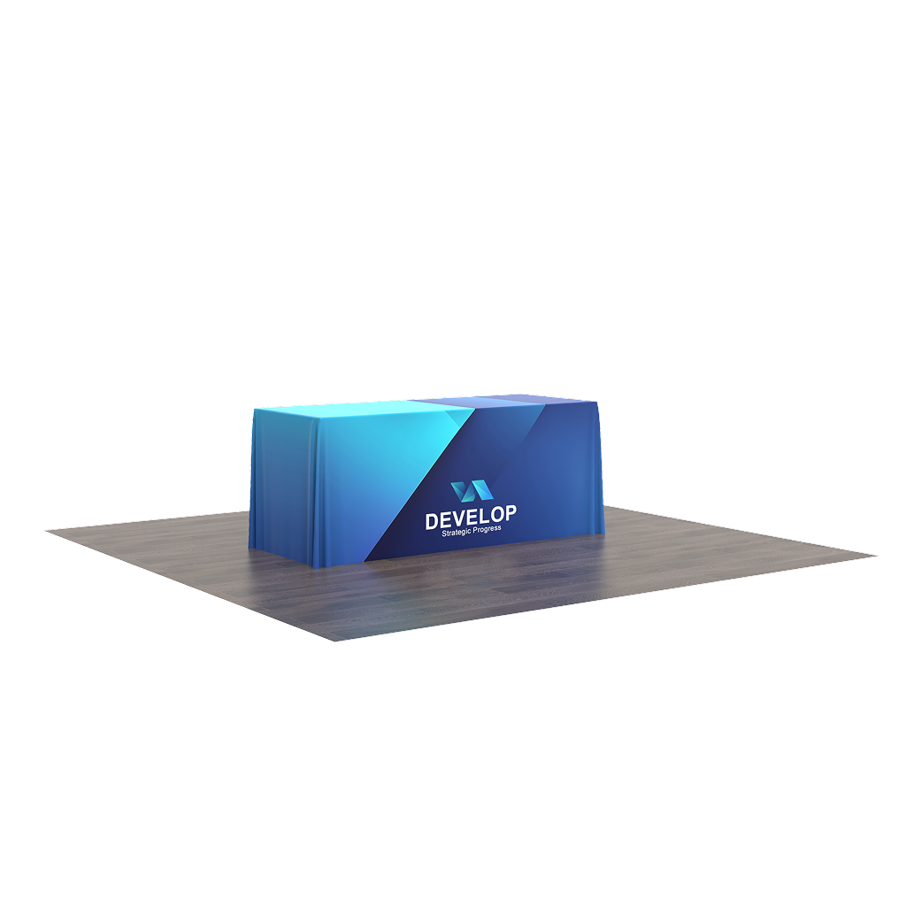 Custom 6ft Tablecloth - 4 Sided