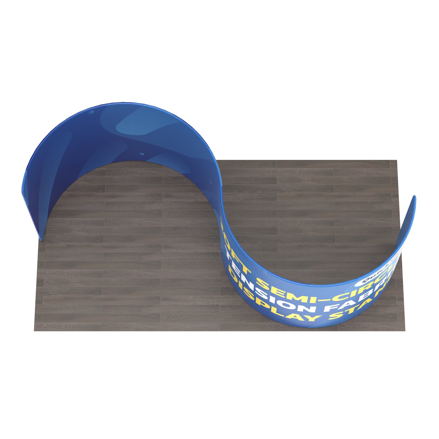 20ft Semi-Circle Tension Fabric Display Stand S