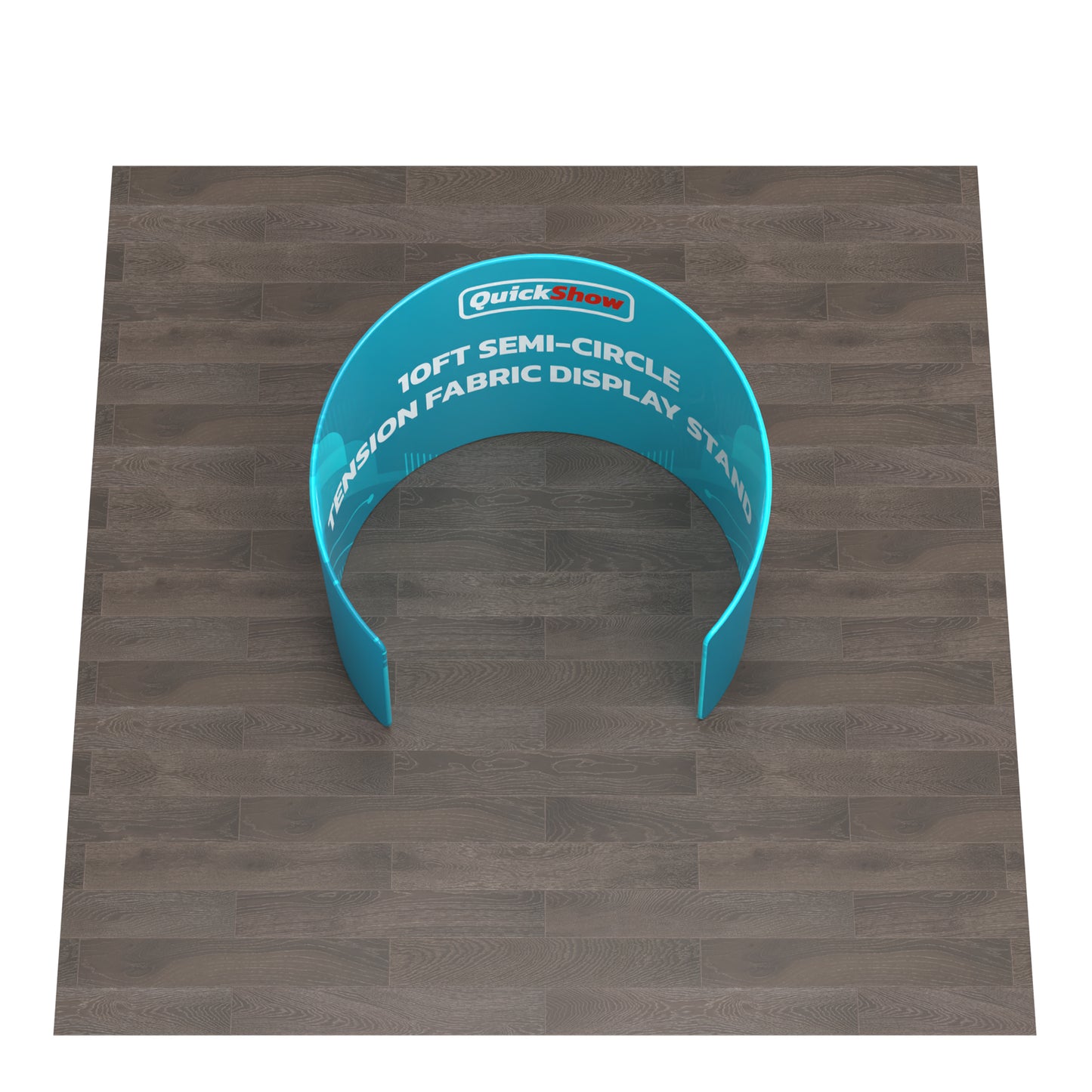 10ft Semi-Circle Tension Fabric Display Stand A