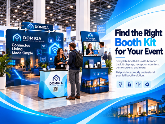 How to Choose the Right Trade Show Booth Kit for Your Event