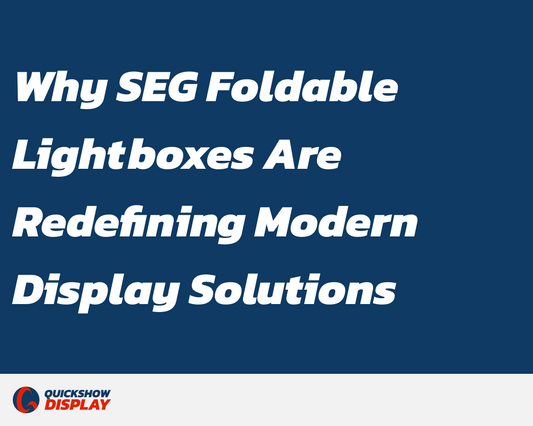 Why SEG Foldable Lightboxes Are Redefining Modern Display Solutions