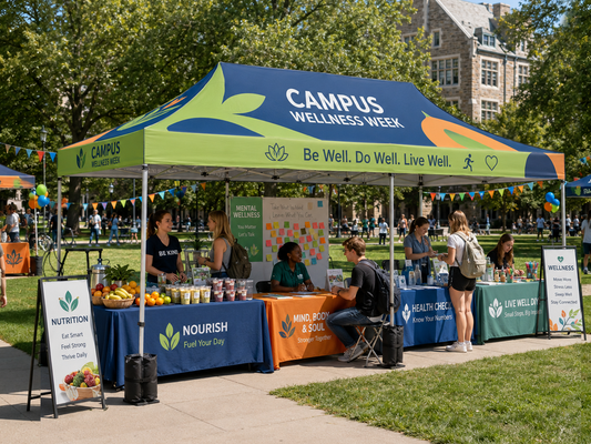 Beyond Shade: 8 Ways a Custom Canopy Tent Runs an Outdoor Event