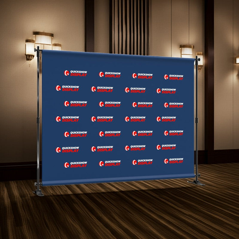 Adjustable Step & Repeat Backdrop