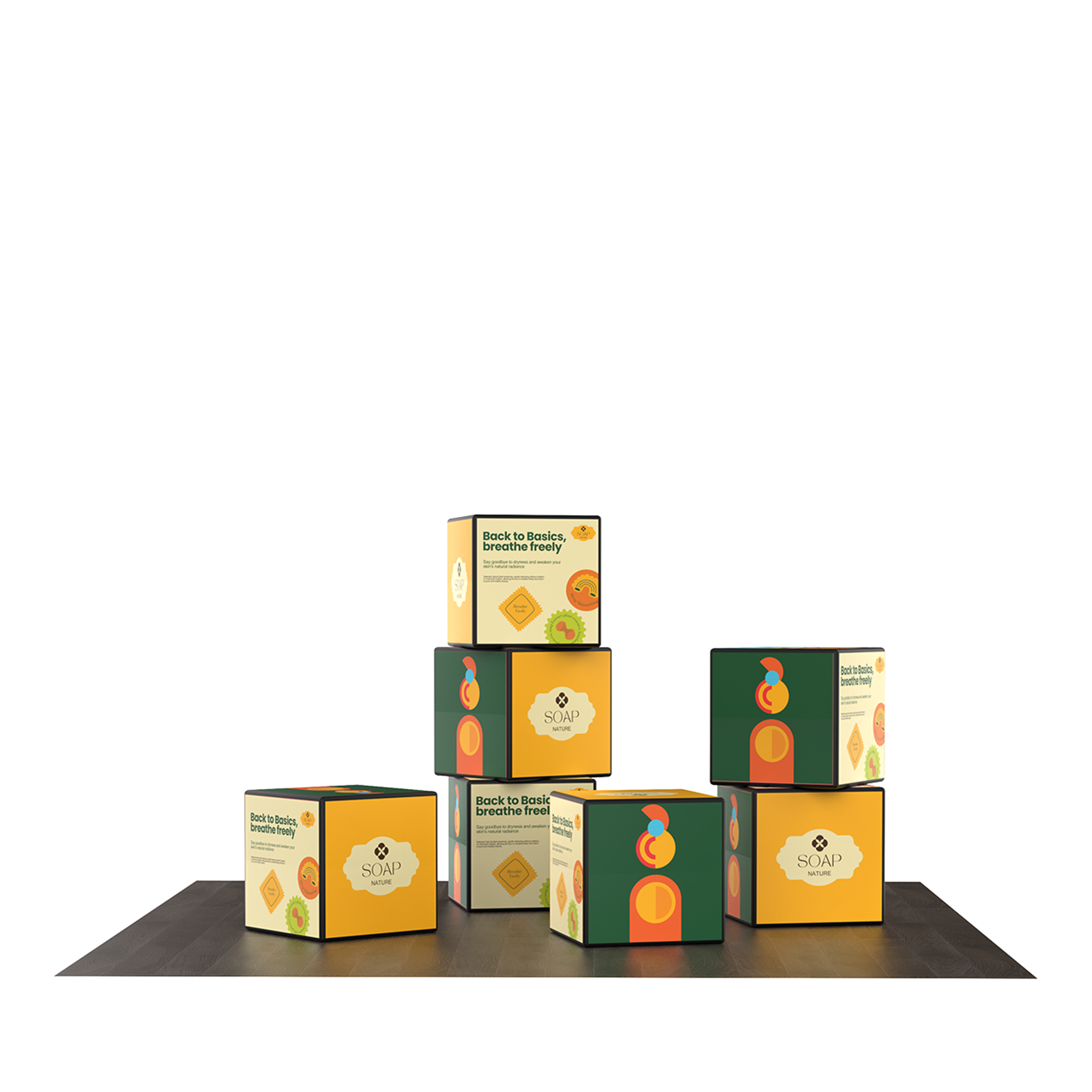 Backlit Stackable Cube Displays - 7 - QuickShowDisplay