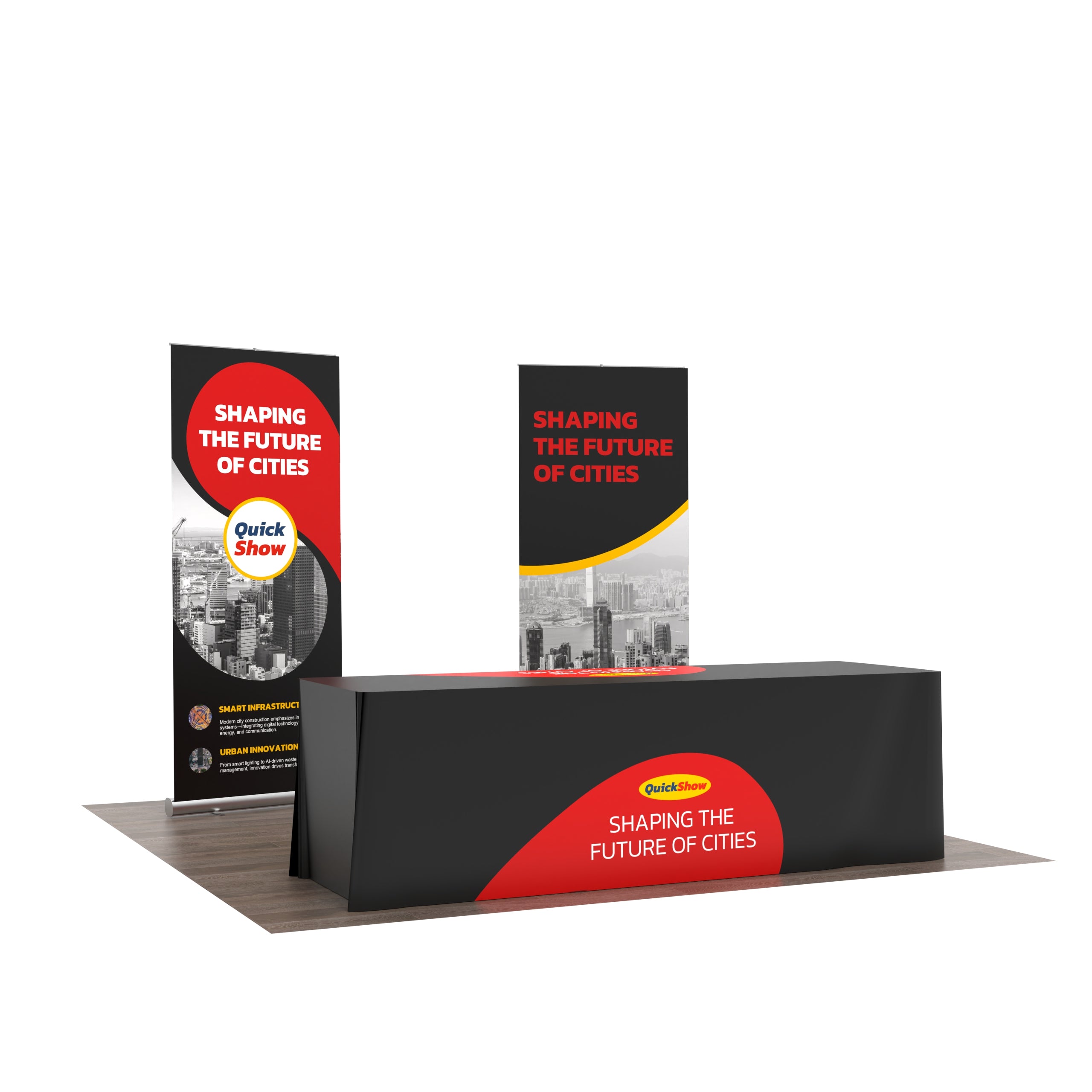 10x10 TenseFlex Trade Show Display Kit C