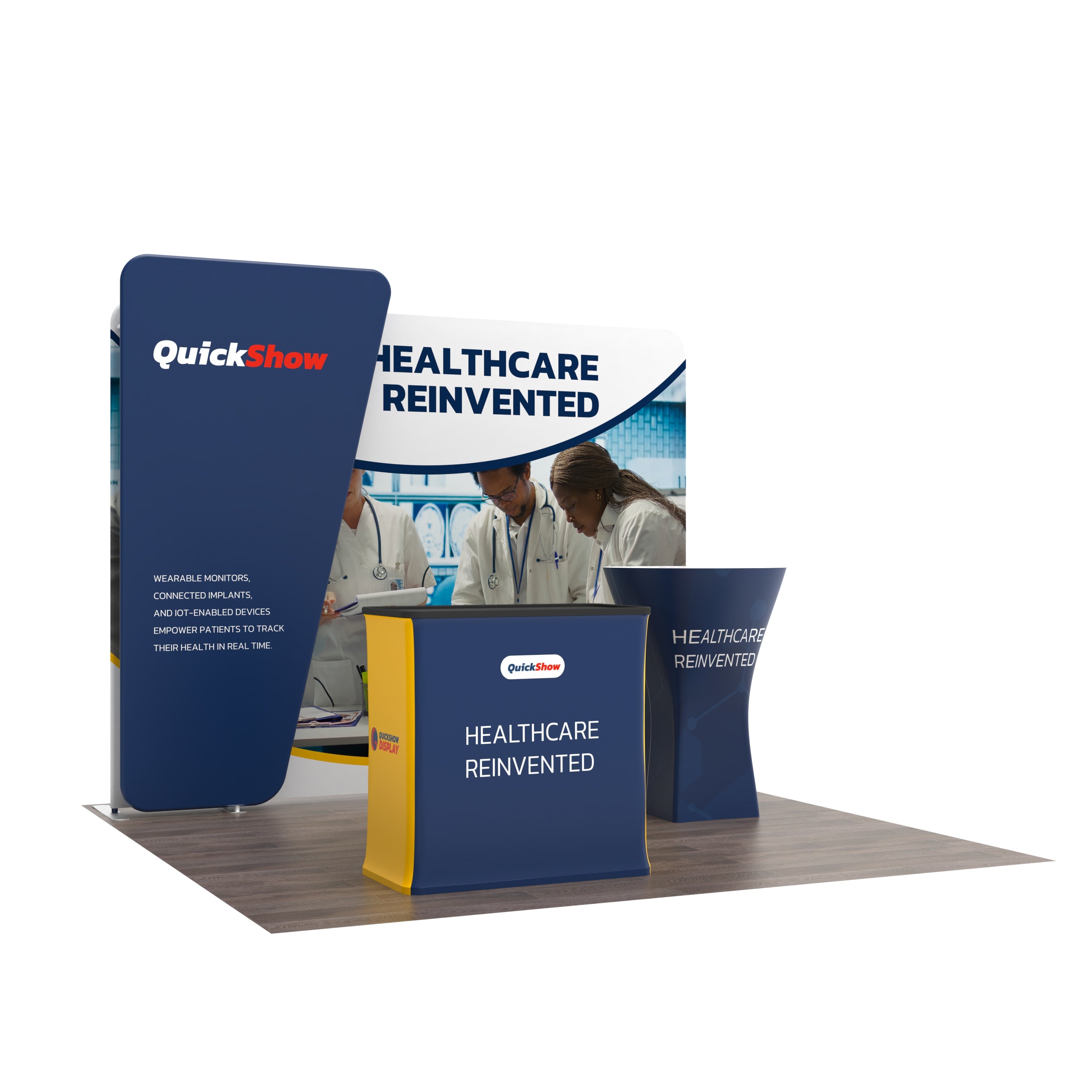 10x10 TenseFlex Trade Show Booth - Innovative