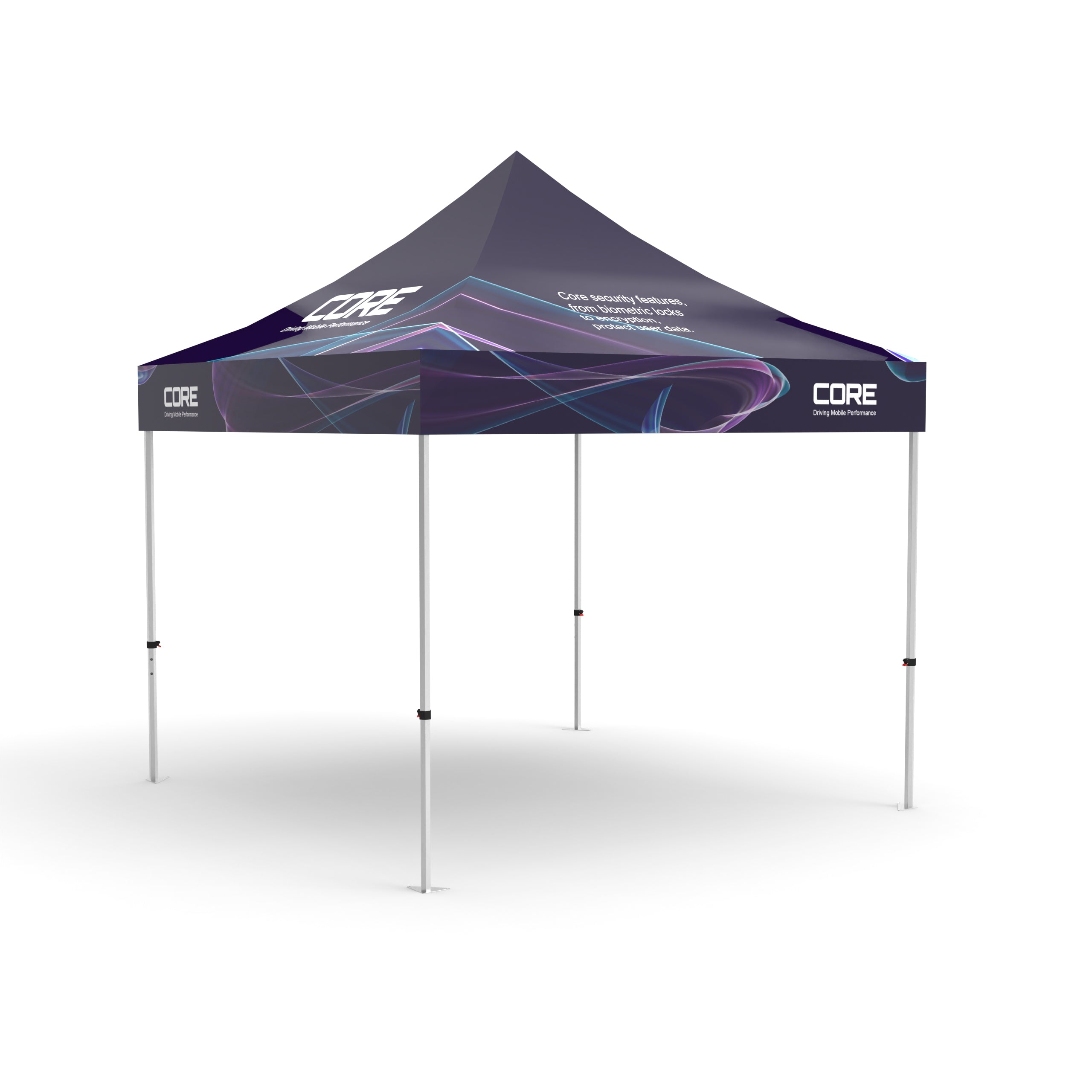 10x10 Custom Pop up Canopy Tent