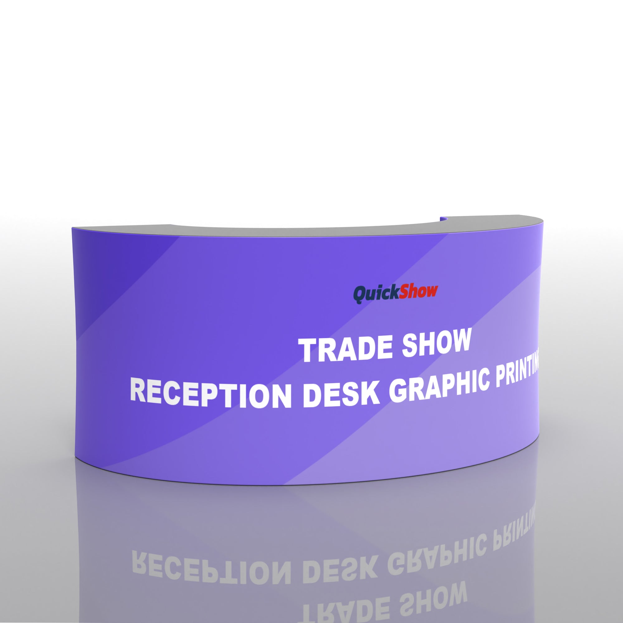 Custom Trade Show Reception Desk