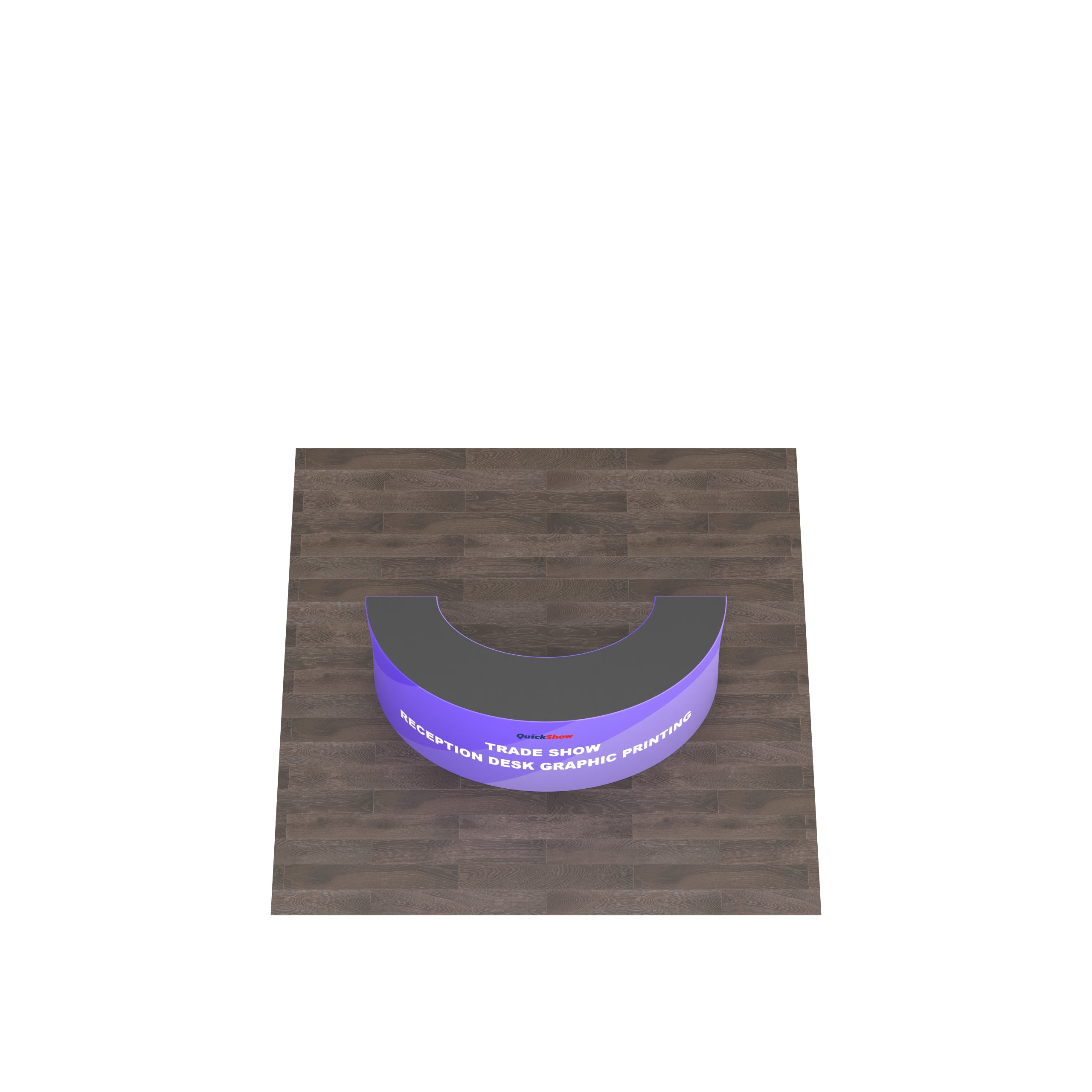 Custom Trade Show Reception Desk