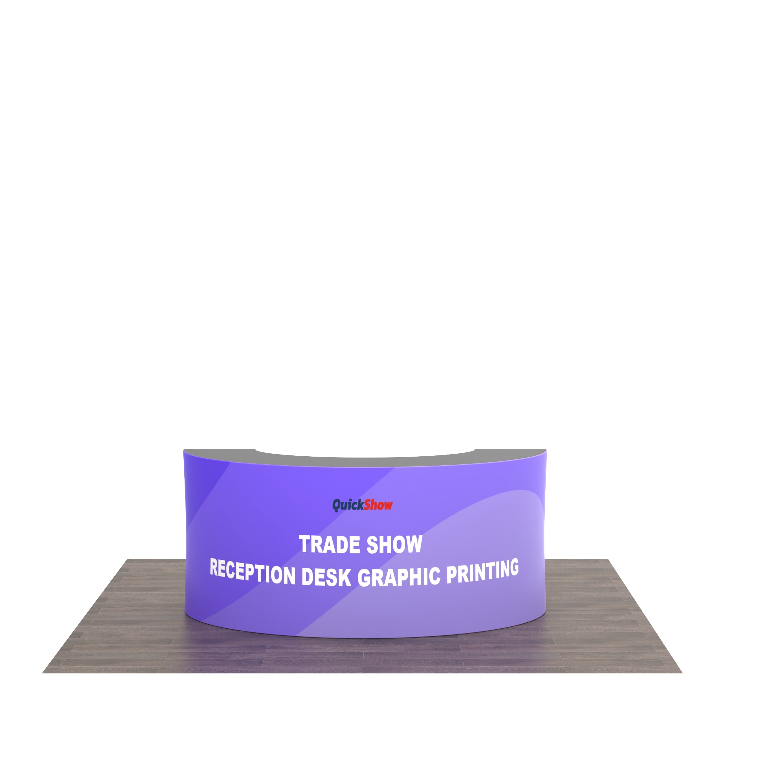 Custom Trade Show Reception Desk