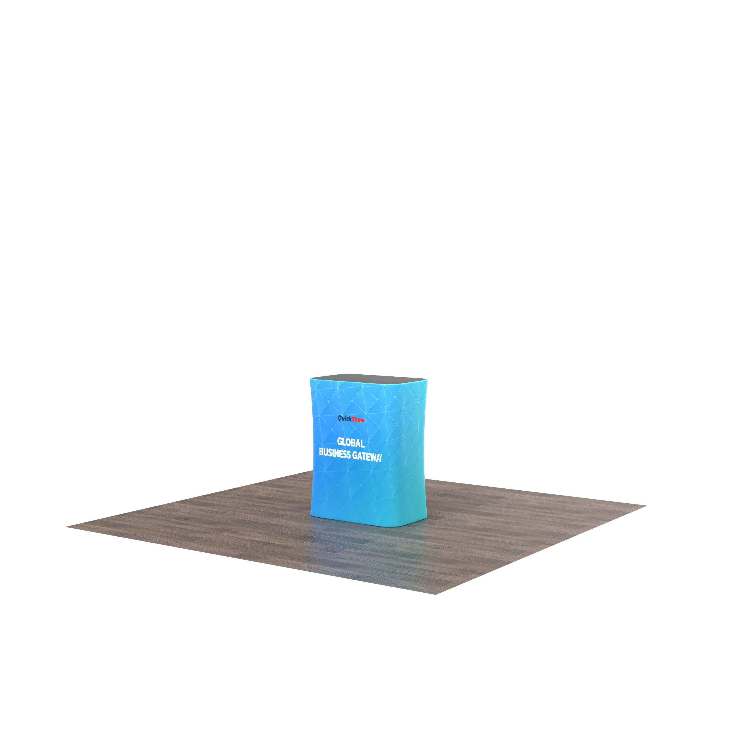 Backlit Square Display Counter
