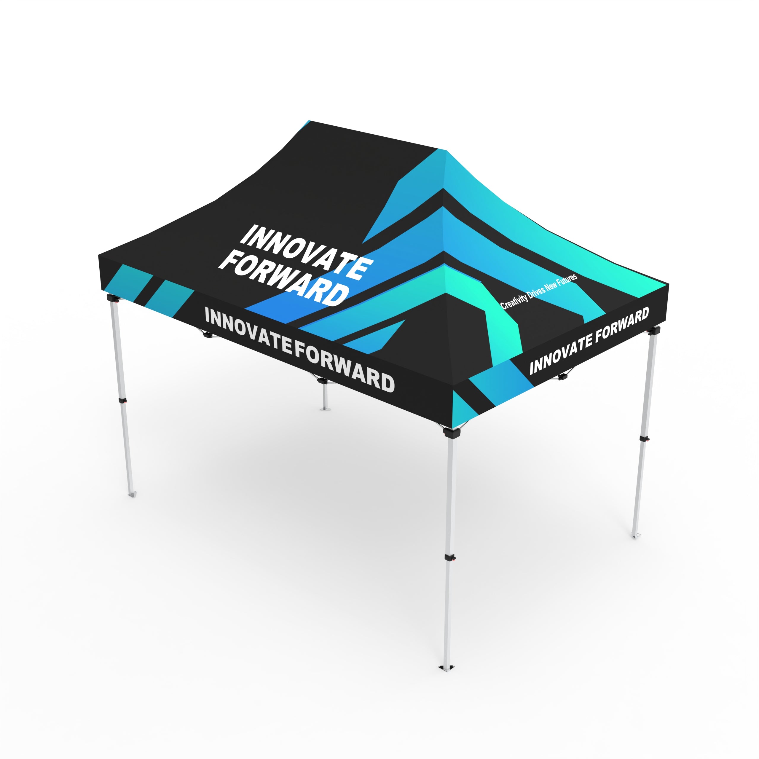 10x15 Custom Pop up Canopy Tent - QuickShowDisplay