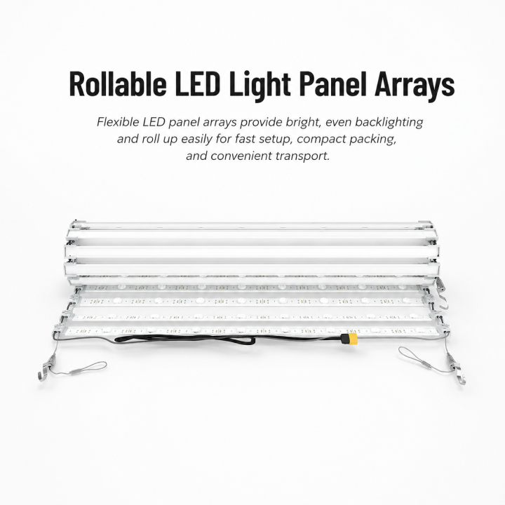 10ft TenseLight™ Slim Backlit Tension Fabric Display - QuickShowDisplay