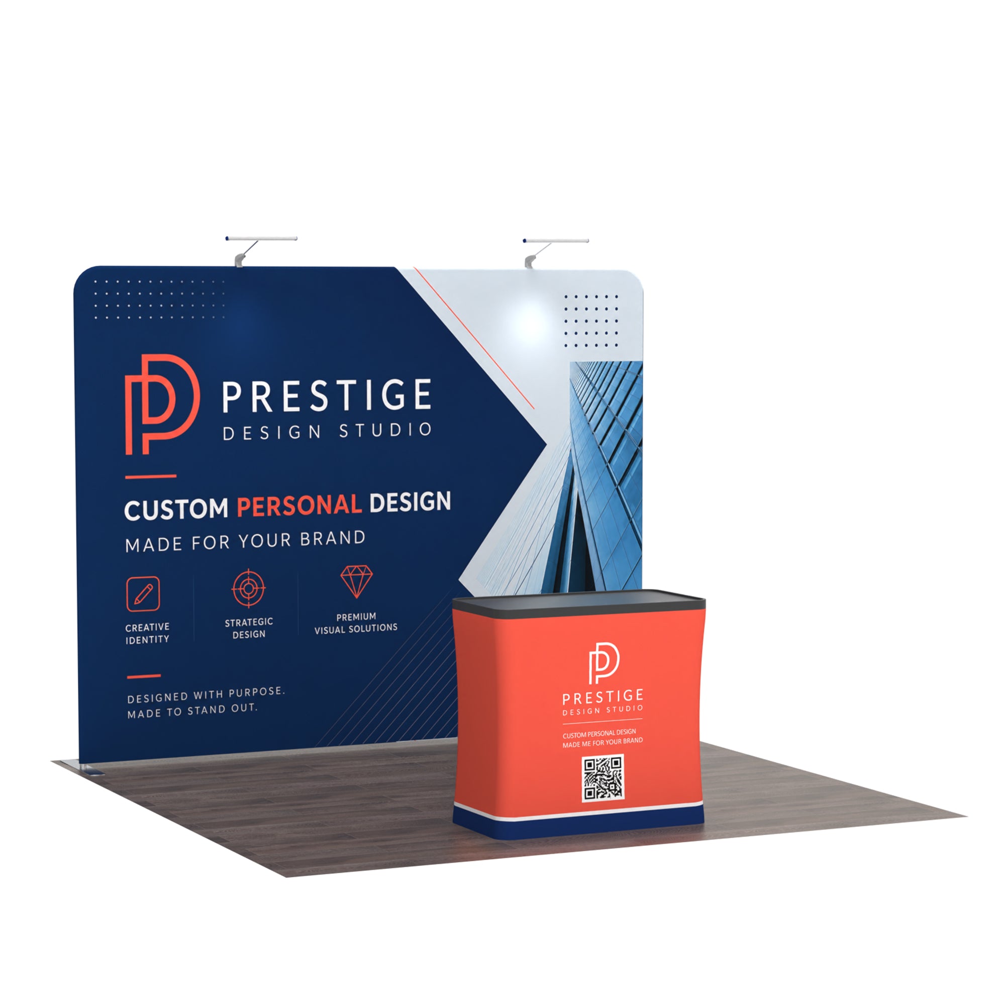 10ft TenseFlex™ Booth-Straight