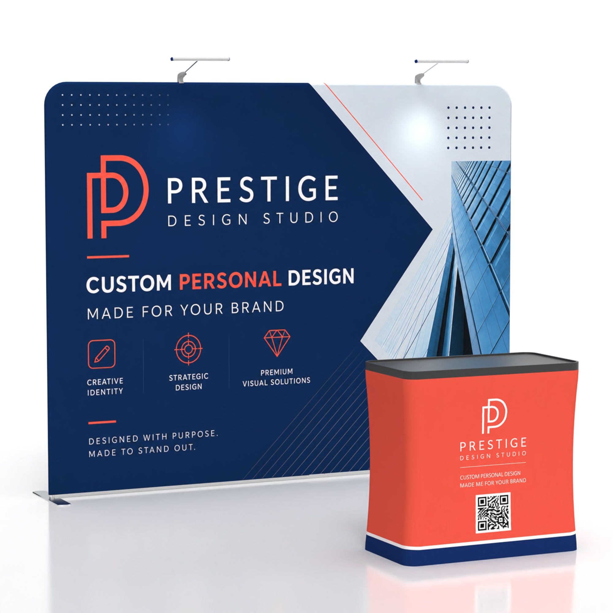 10ft TenseFlex™ Booth-Straight