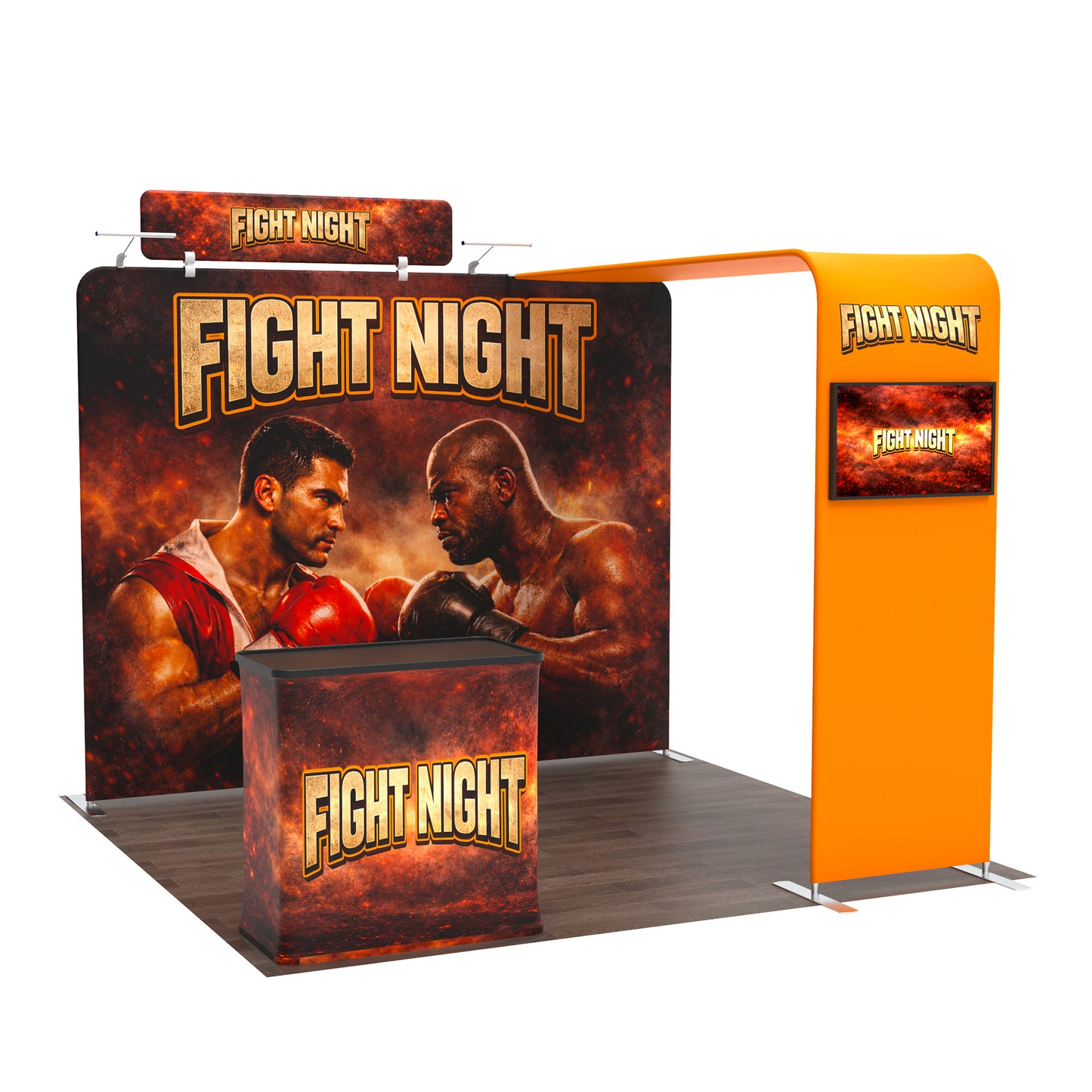 10ft TenseFlex™ Booth-Bridge - QuickShowDisplay