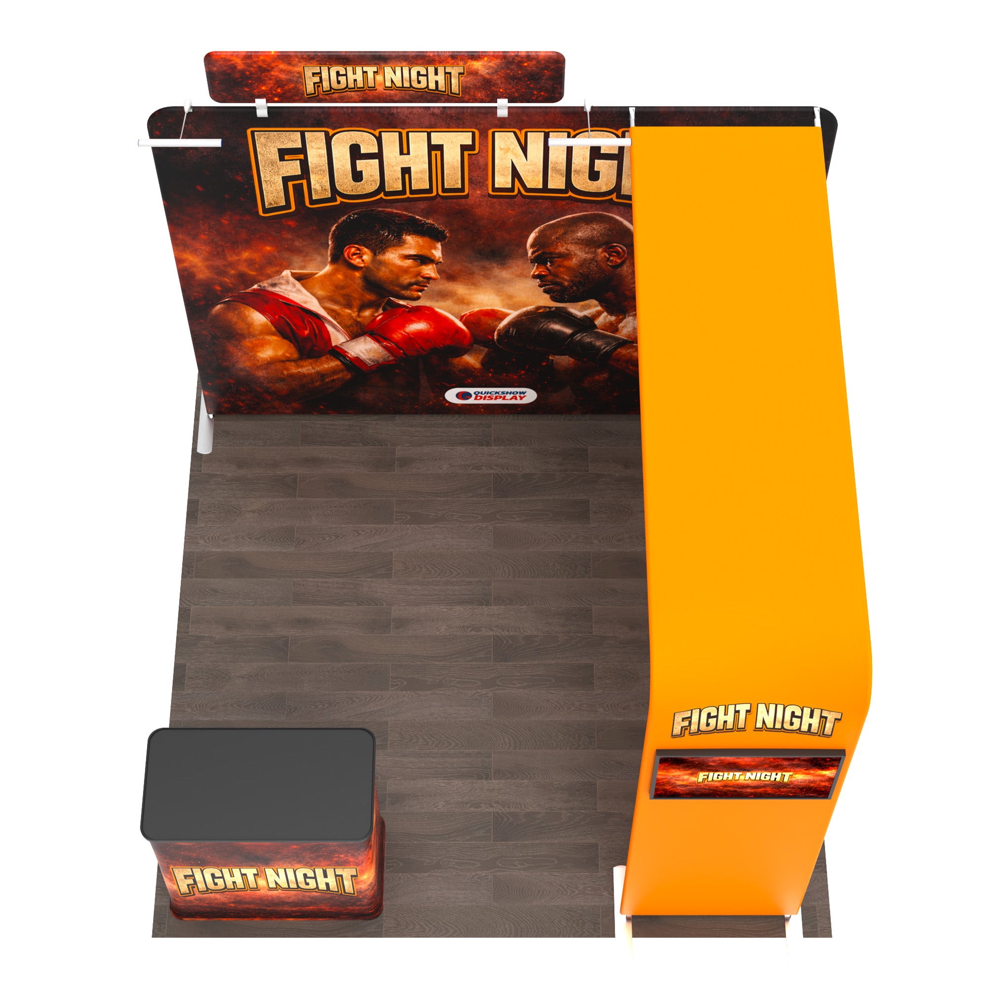 10ft TenseFlex™ Booth-Bridge - QuickShowDisplay