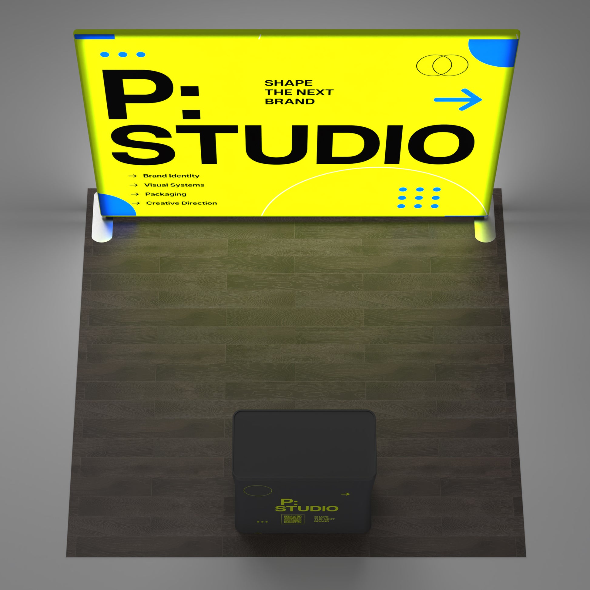10ft TenseLight™ Straight Backlit Trade Show Booth Display - QuickShowDisplay