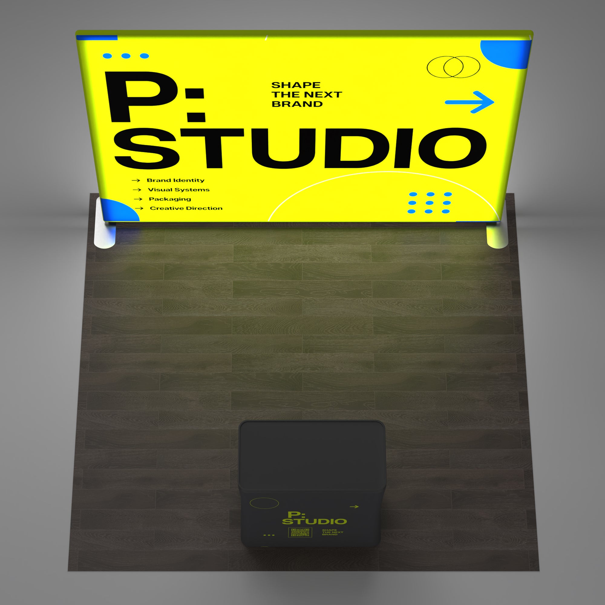 10ft TenseLight™ Straight Backlit Trade Show Booth Display - QuickShowDisplay