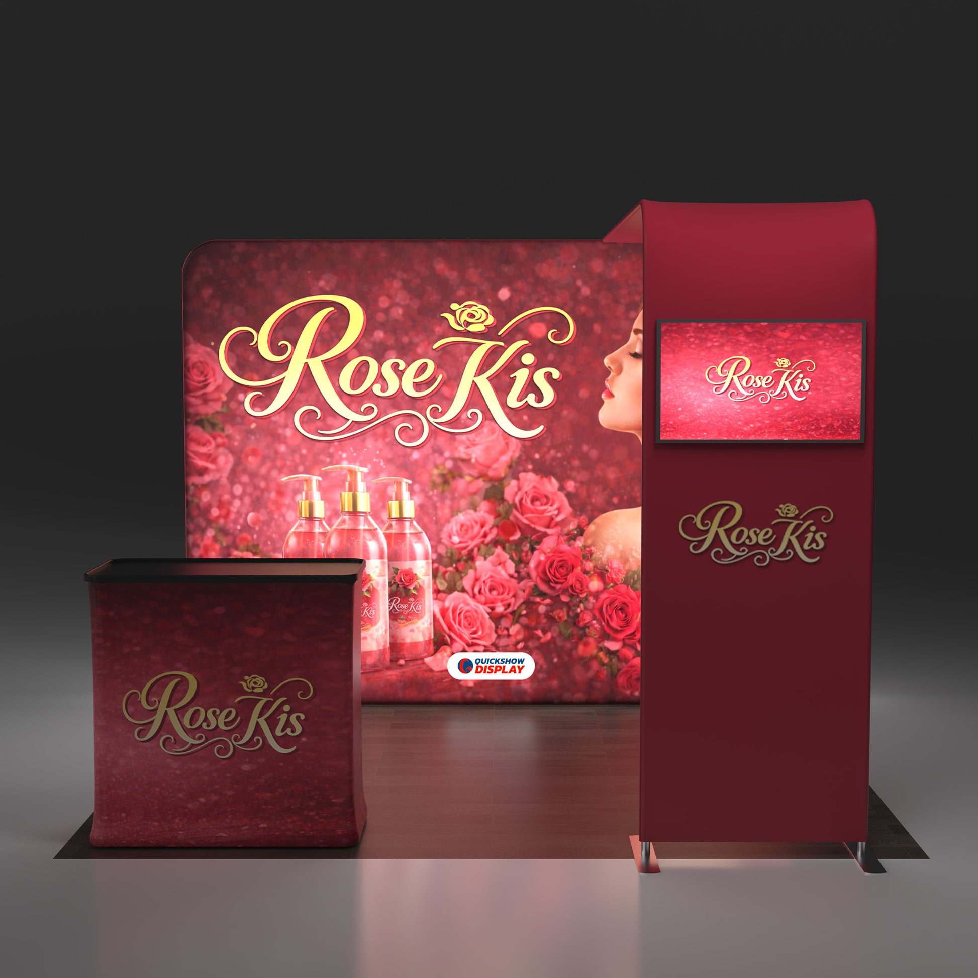 10ft TenseLight™ Booth - Bridge - QuickShowDisplay