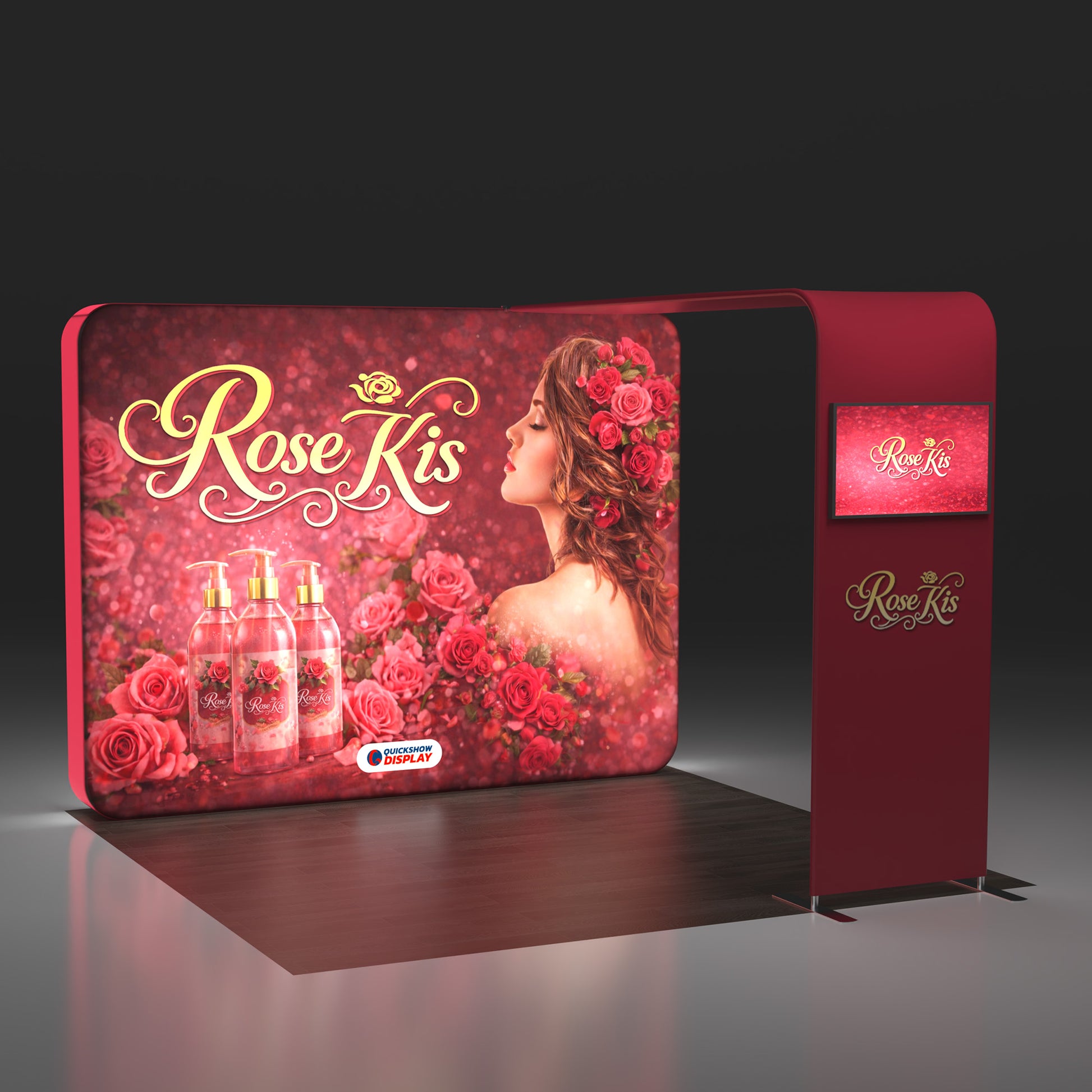 10ft TenseLight™ Booth - Bridge - QuickShowDisplay