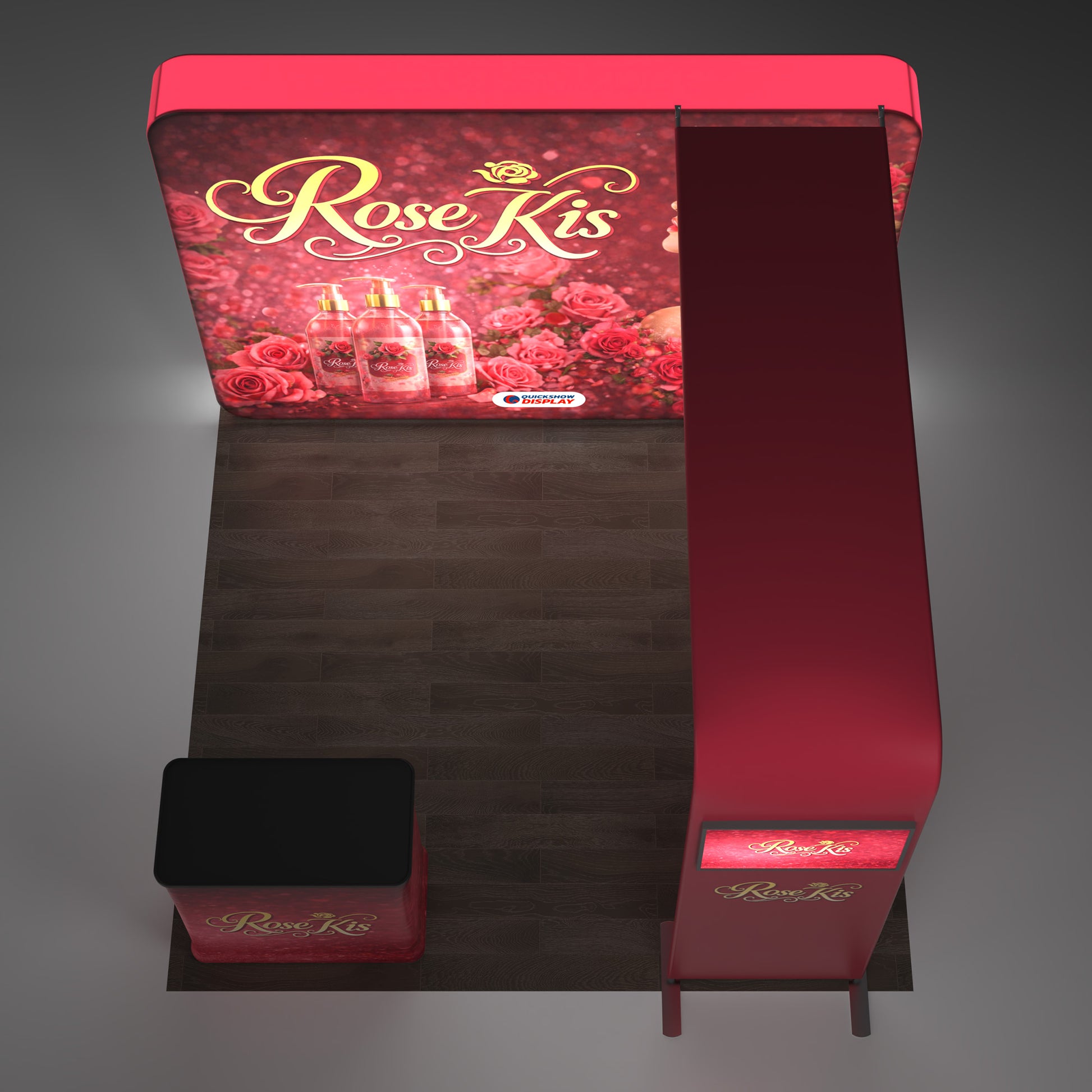 10ft TenseLight™ Booth - Bridge - QuickShowDisplay