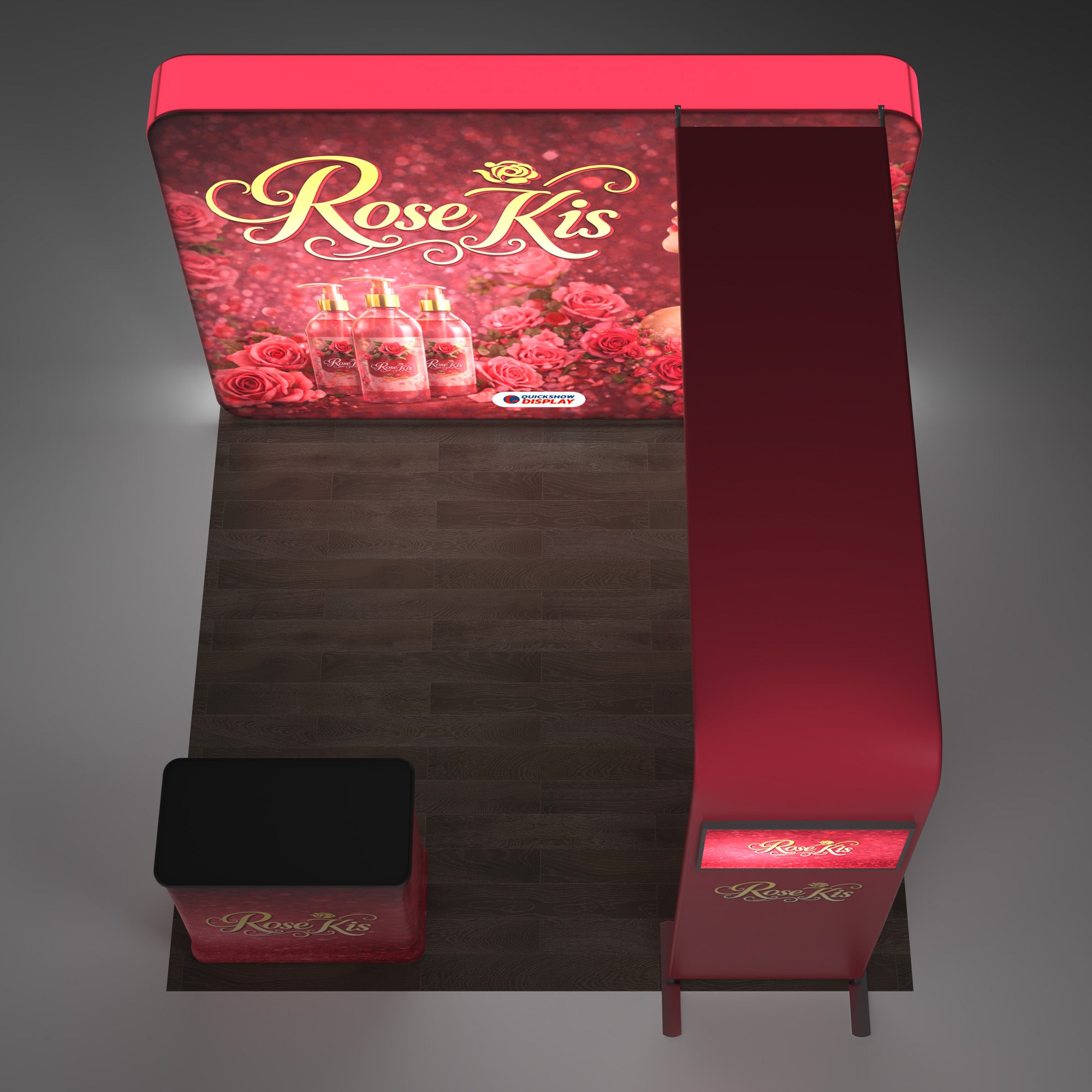 10ft TenseLight™ Booth - Bridge - QuickShowDisplay