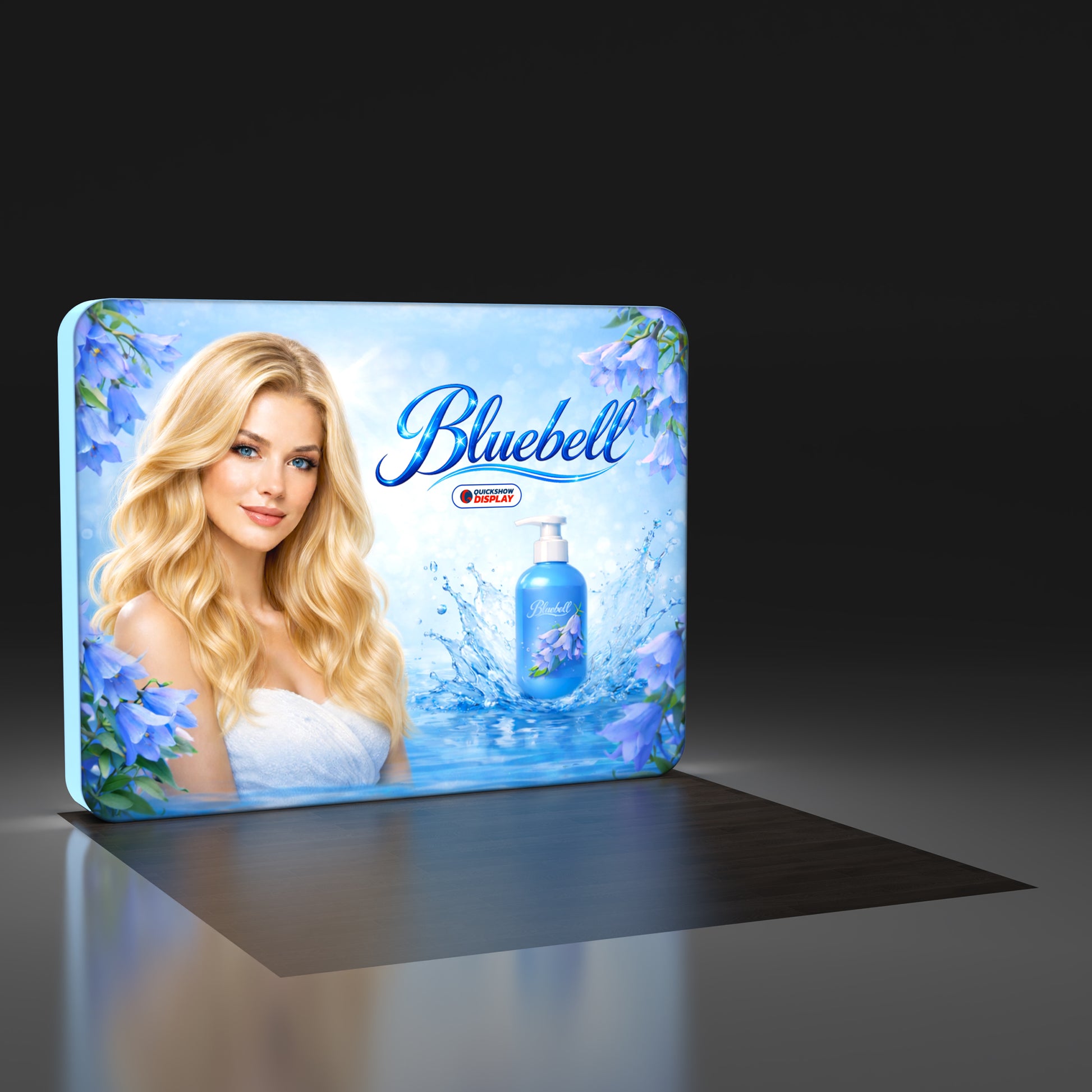 10ft TenseLight™ Booth Kit B - QuickShowDisplay