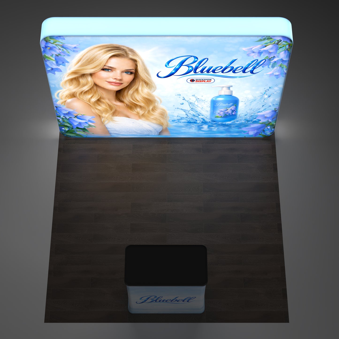 10ft TenseLight™ Booth Kit B - QuickShowDisplay