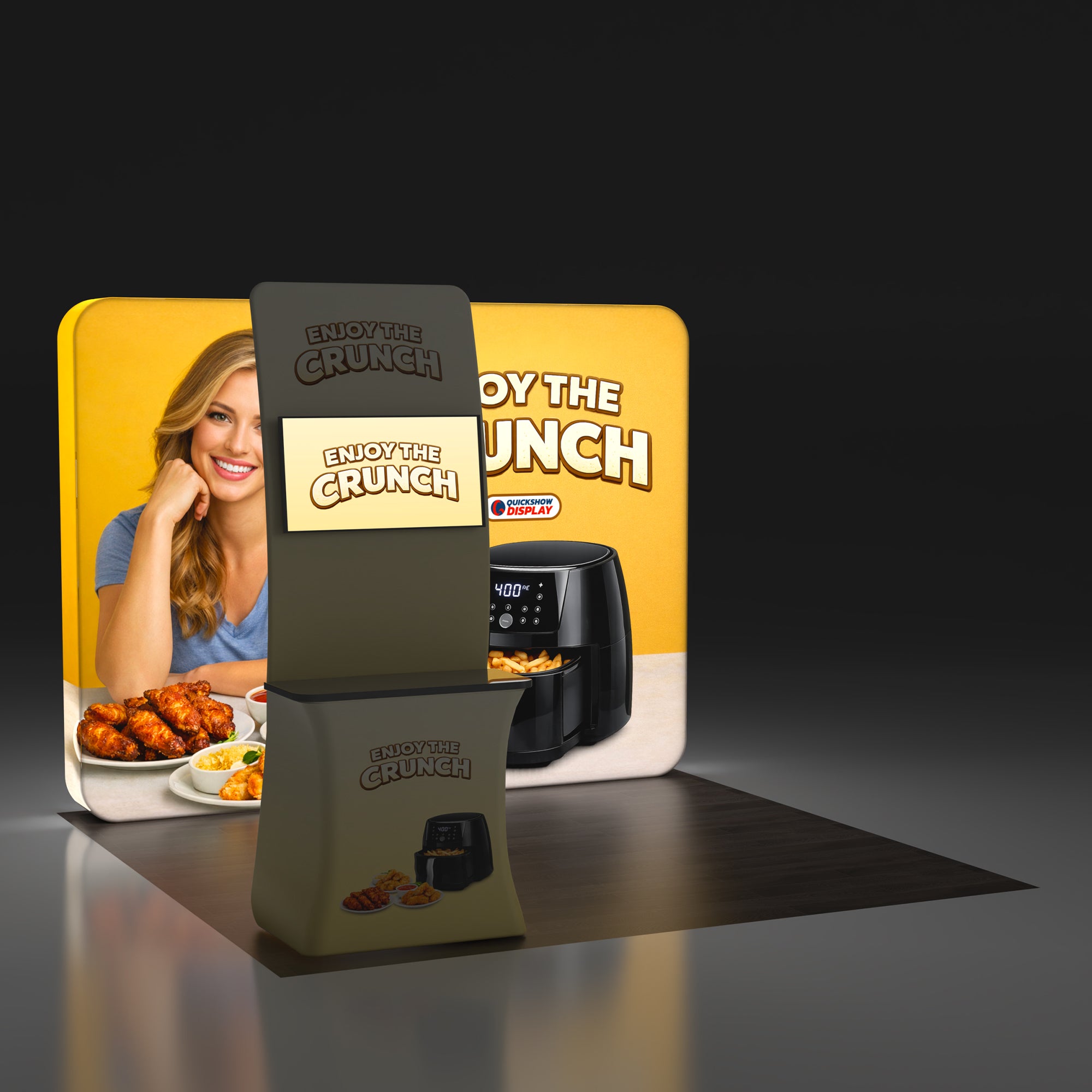 10ft TenseLight™ Booth Kit C - QuickShowDisplay