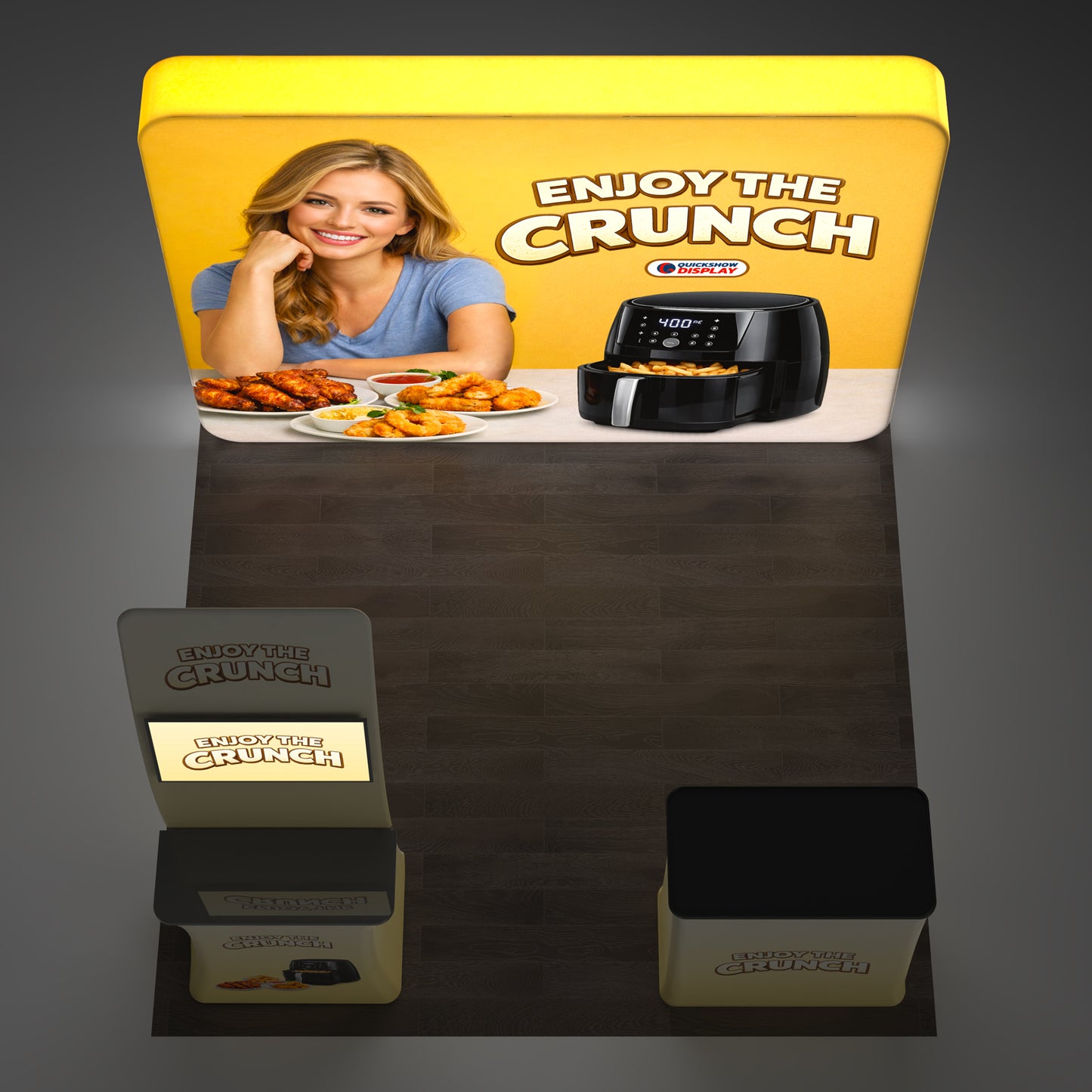 10ft TenseLight™ Booth Kit C - QuickShowDisplay