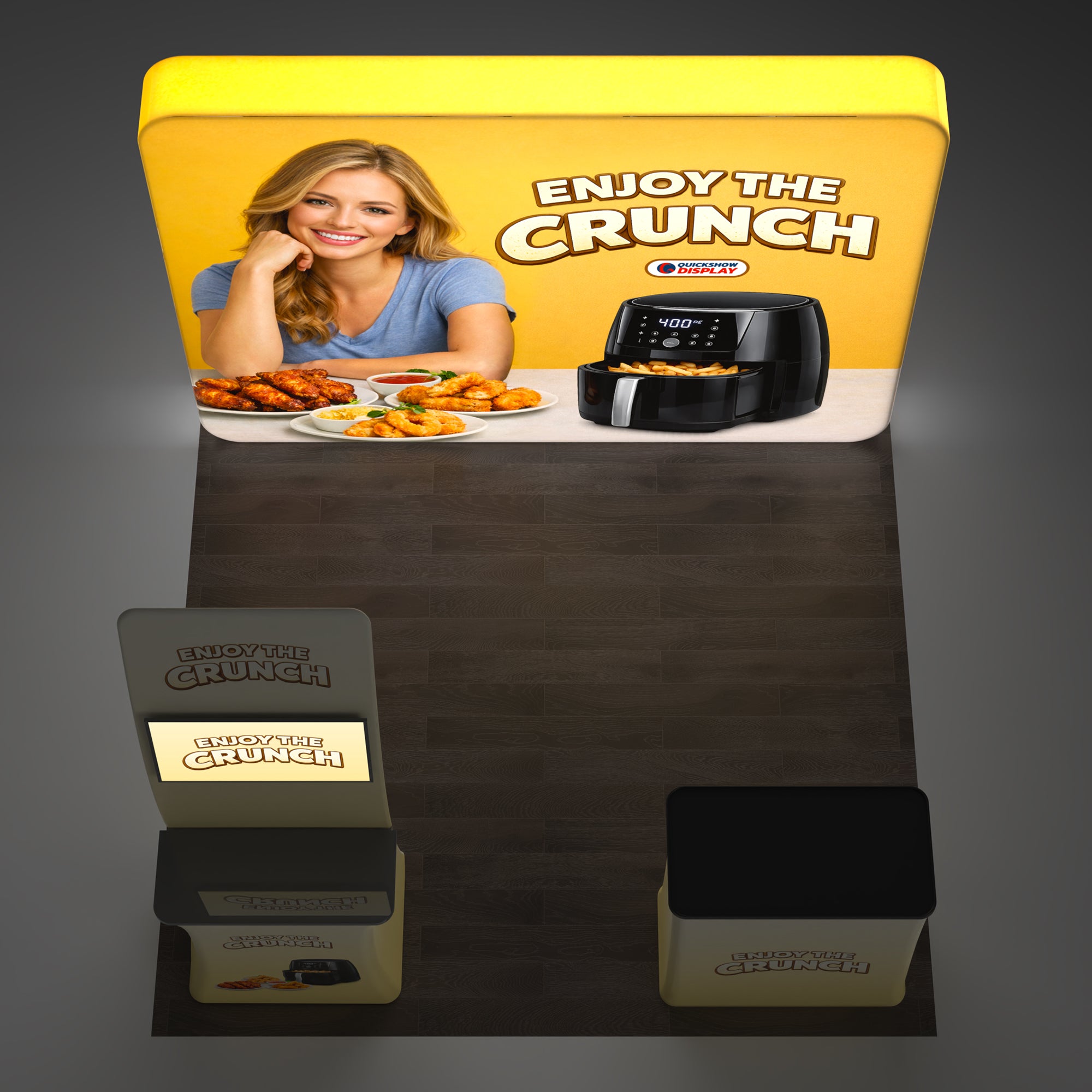 10ft TenseLight™ Booth Kit C - QuickShowDisplay