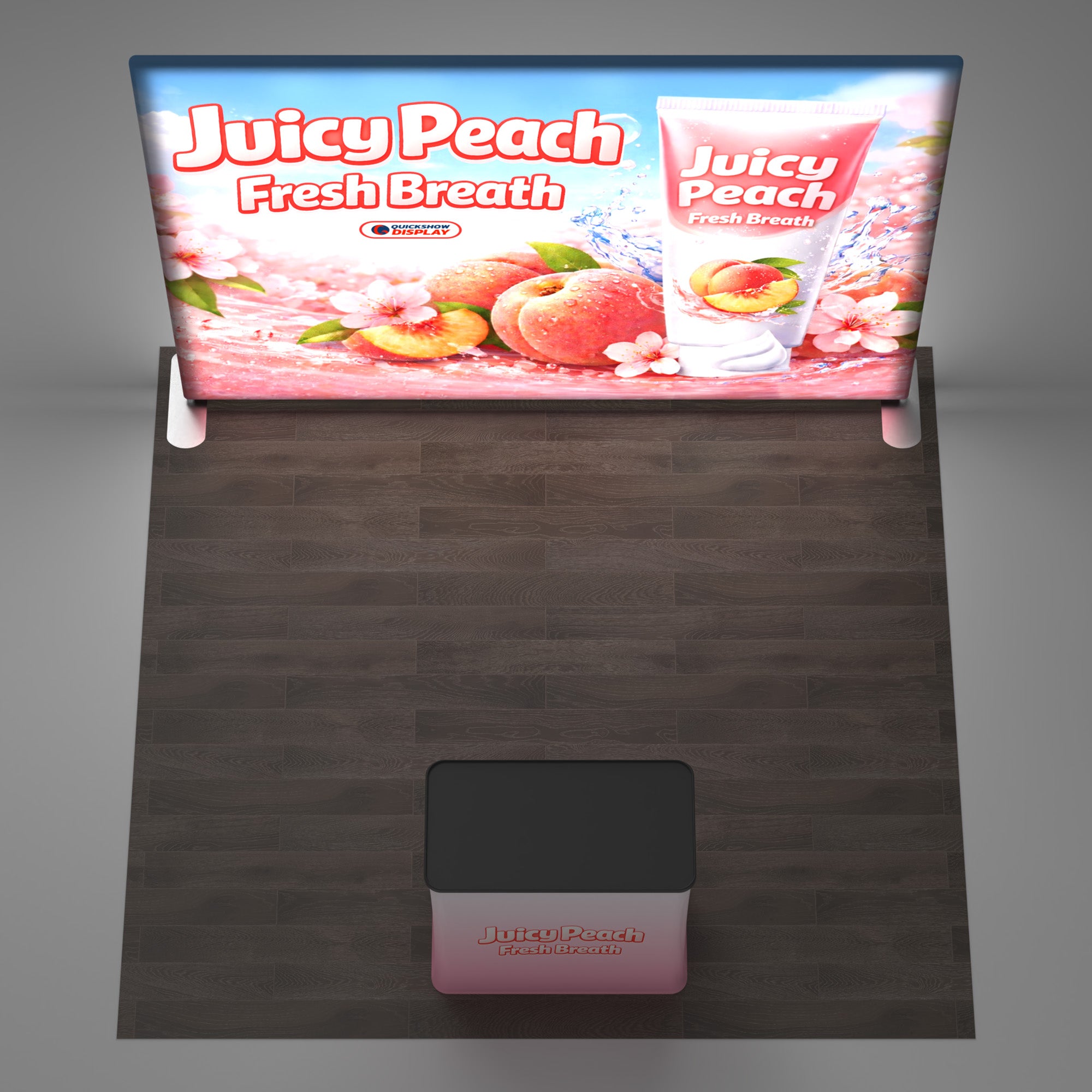 10ft TenseLight™ Booth Kit D - QuickShowDisplay