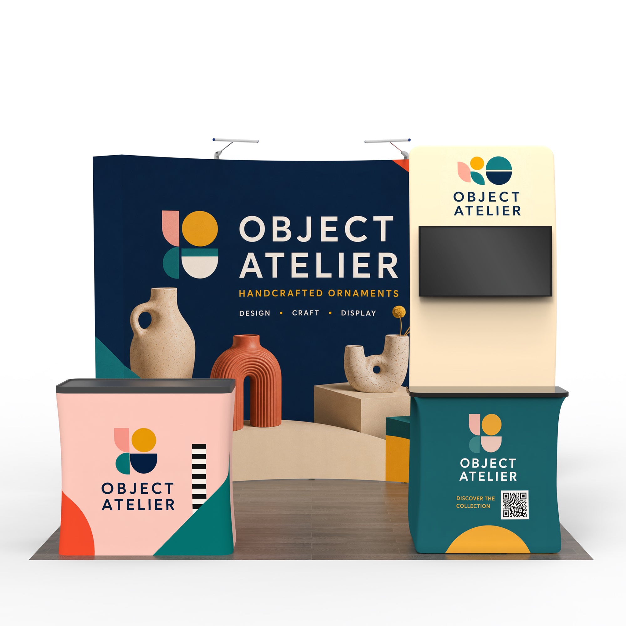 10x10 TensePop™ Modular Booth Display A