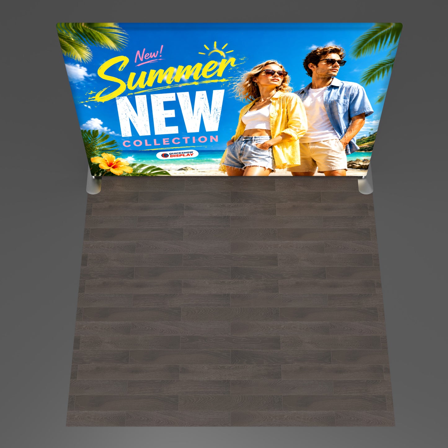 10ft TenseLight™ Tension Fabric Display - QuickShowDisplay