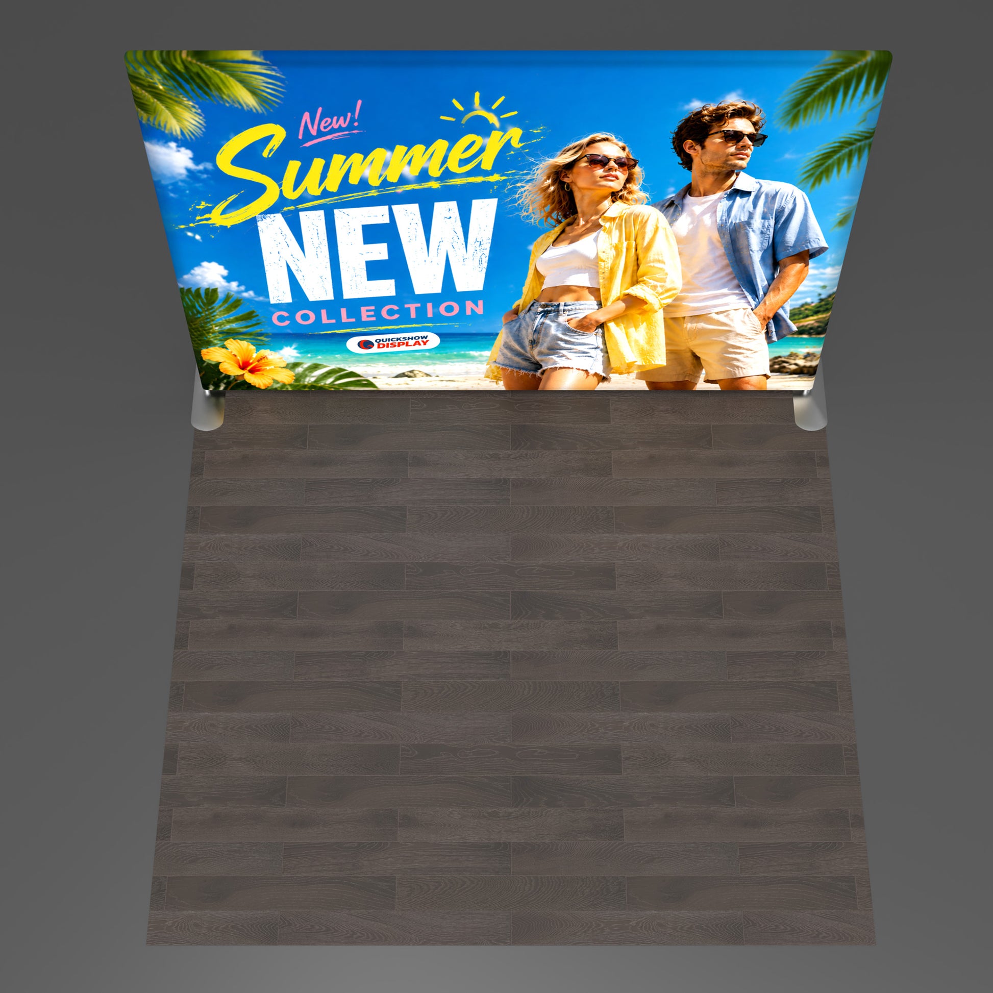 10ft TenseLight™ Tension Fabric Display - QuickShowDisplay