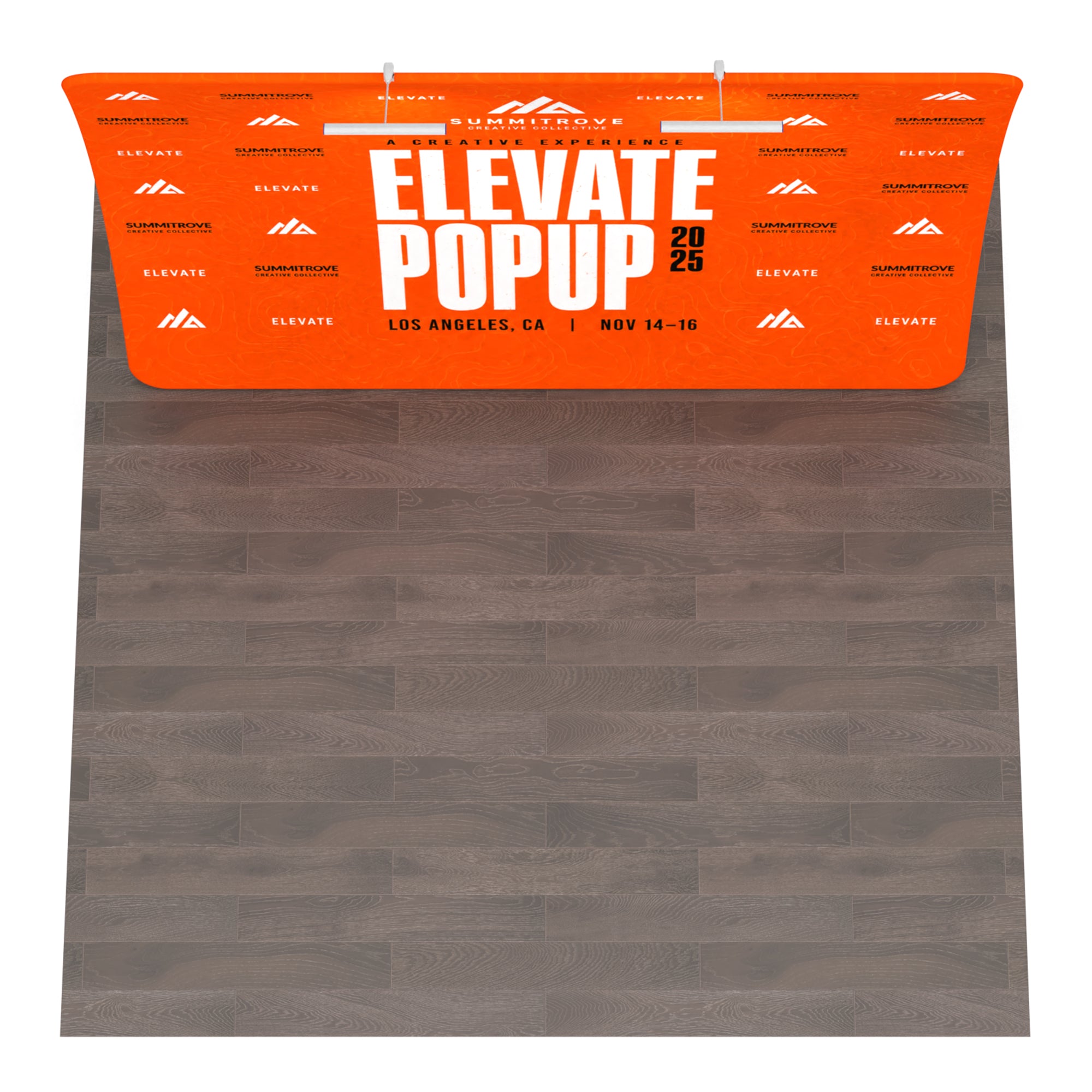 10ft TenseFlex™ U-Shaped Fabric Backdrop Display