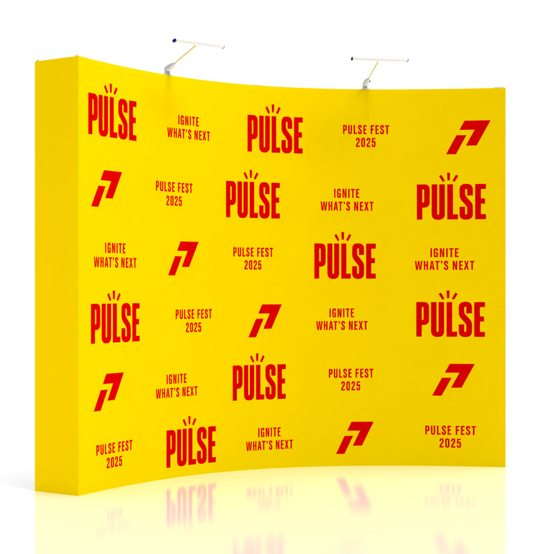 Curved Pop Up Backdrops