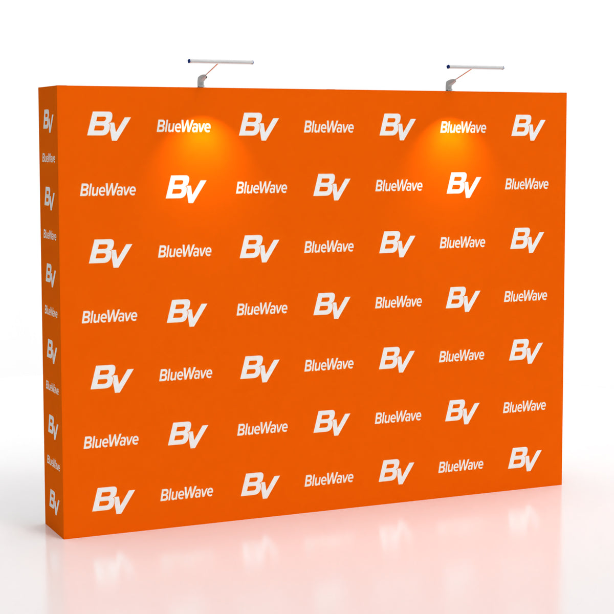 10ft TensePop™ Straight Pop-Up Fabric Backdrop - QuickShowDisplay