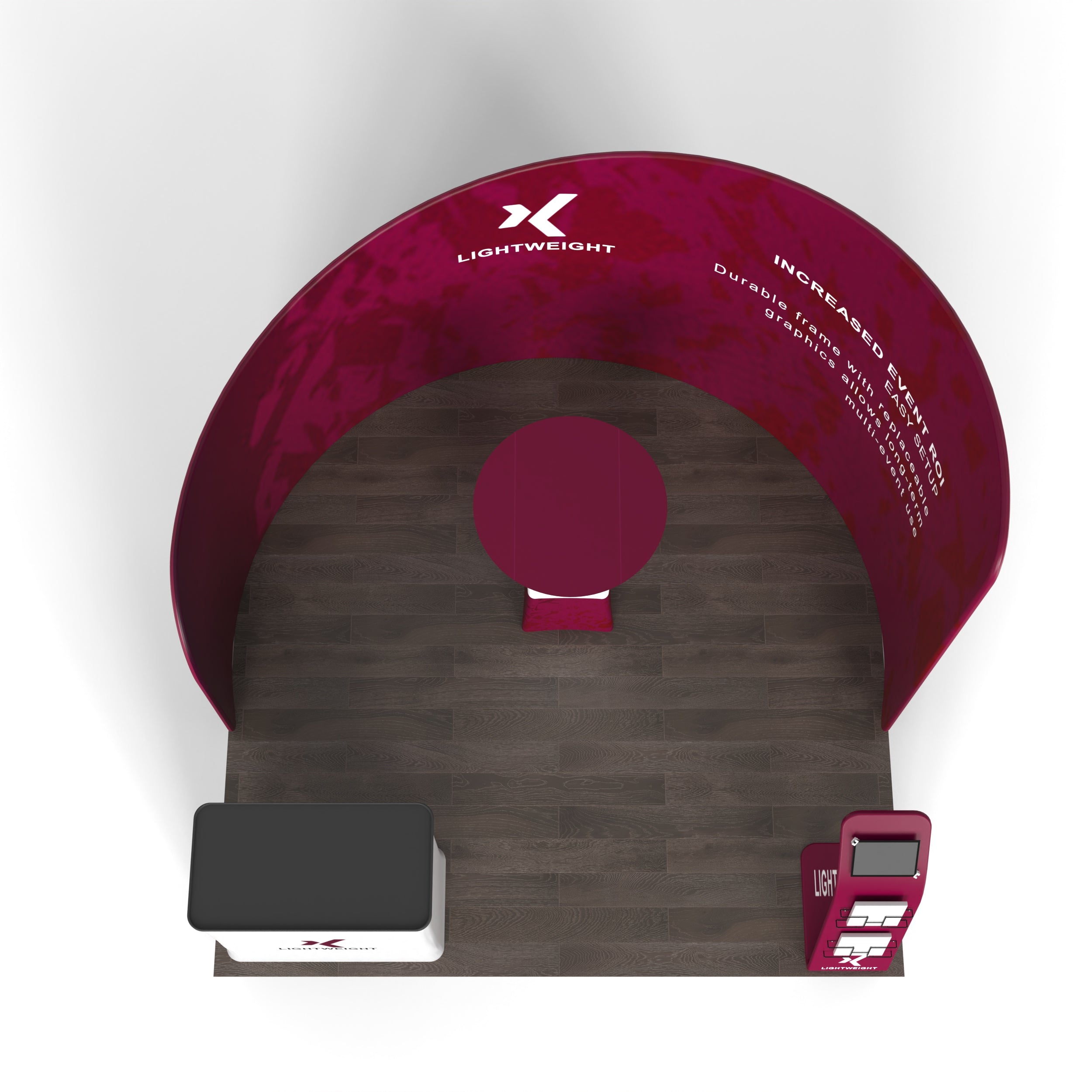 10x10 Inline Trade Show Booth 08