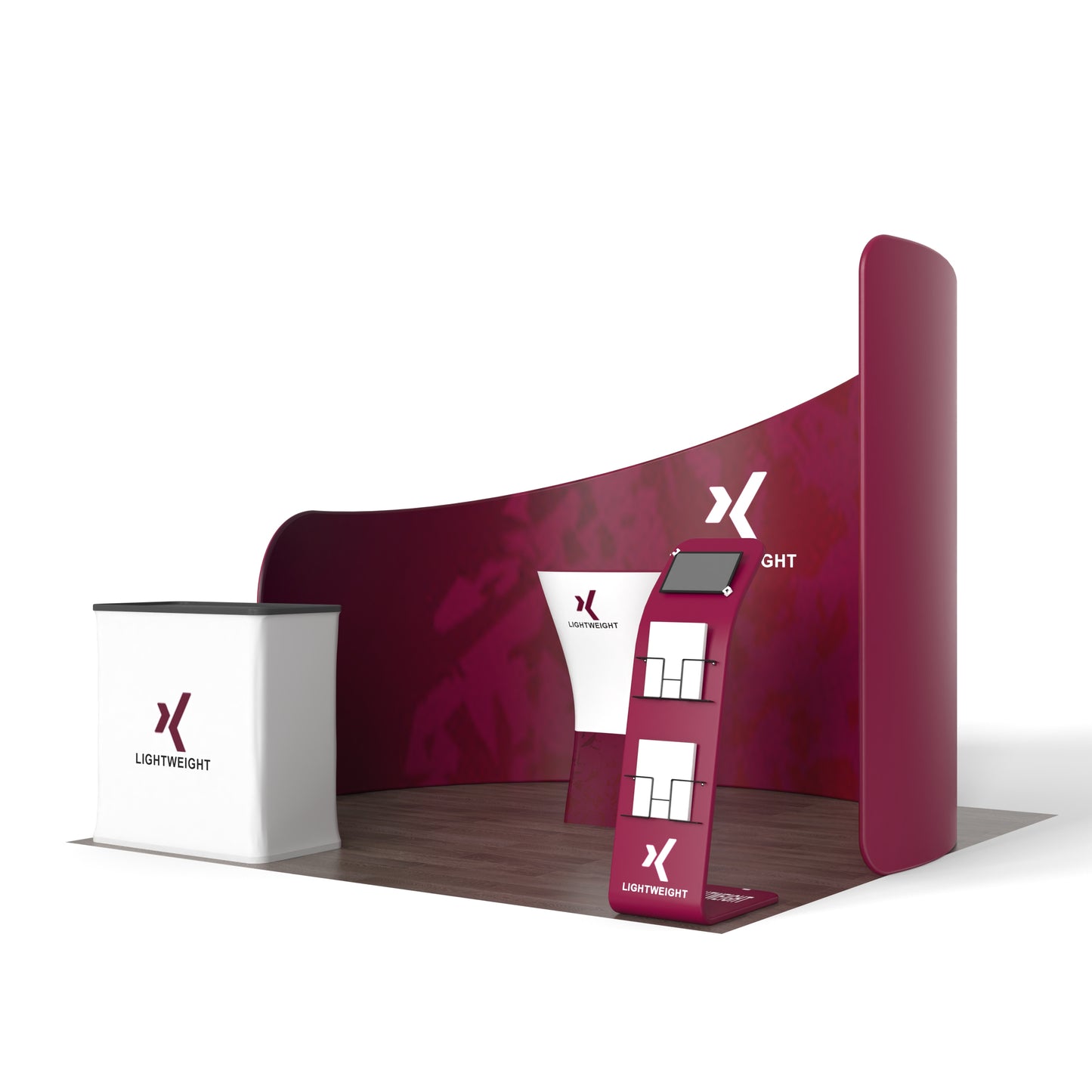 10x10 Inline Trade Show Booth 08